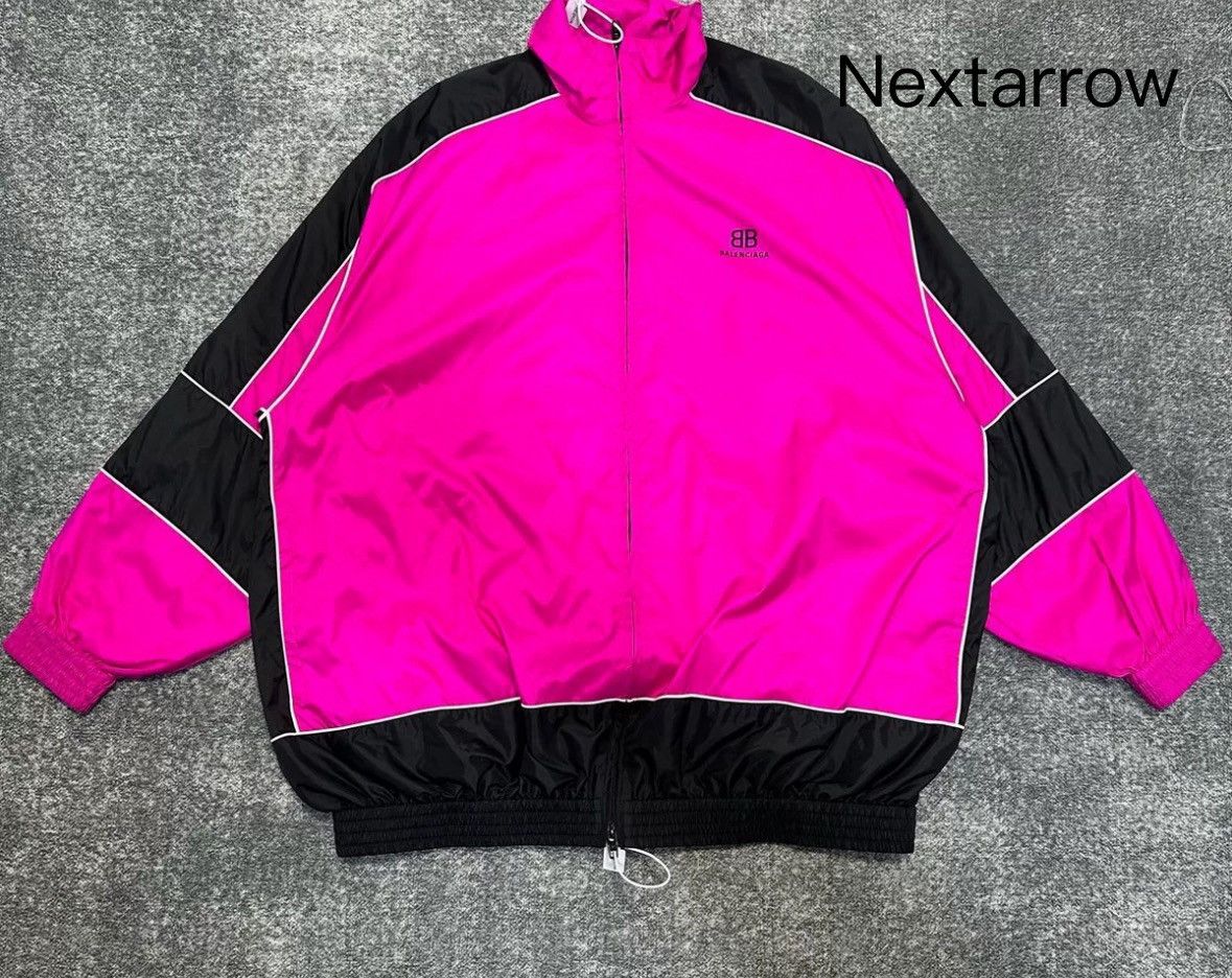Balenciaga Balenciaga black and pink spliced assault suit2412-Nextarrow Size US S / EU 44-46 / 1 - 1 Thumbnail