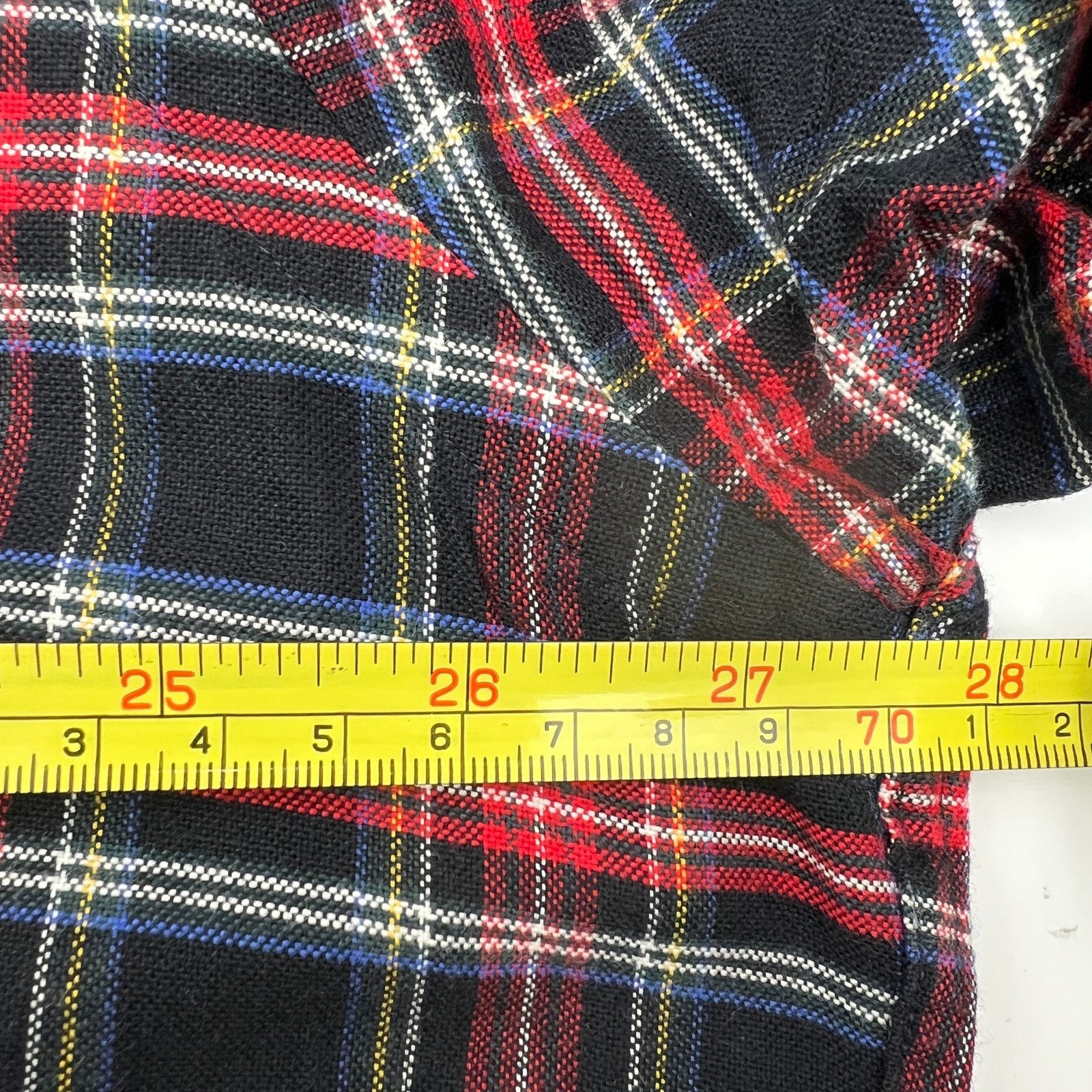Lauren Ralph Lauren × Vintage Lauren Ralph Lauren Black Plaid Button Down Shirt Size US L / EU 52-54 / 3 - 5 Thumbnail