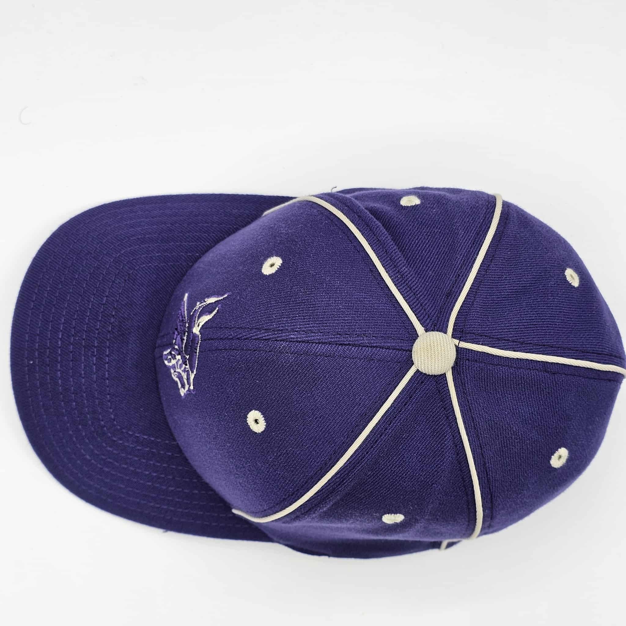 NFL Minnesota Vikings Vintage Y2K Reebok Stretch Hat Size ONE SIZE - 4 Thumbnail