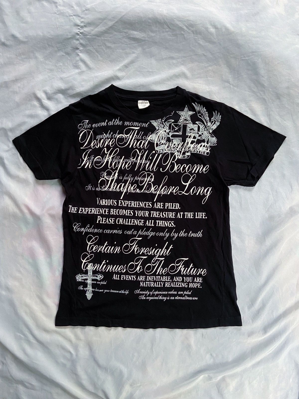 14th Addiction BEAUMONT CARR POEM TEE Size US M / EU 48-50 / 2 - 1 Thumbnail
