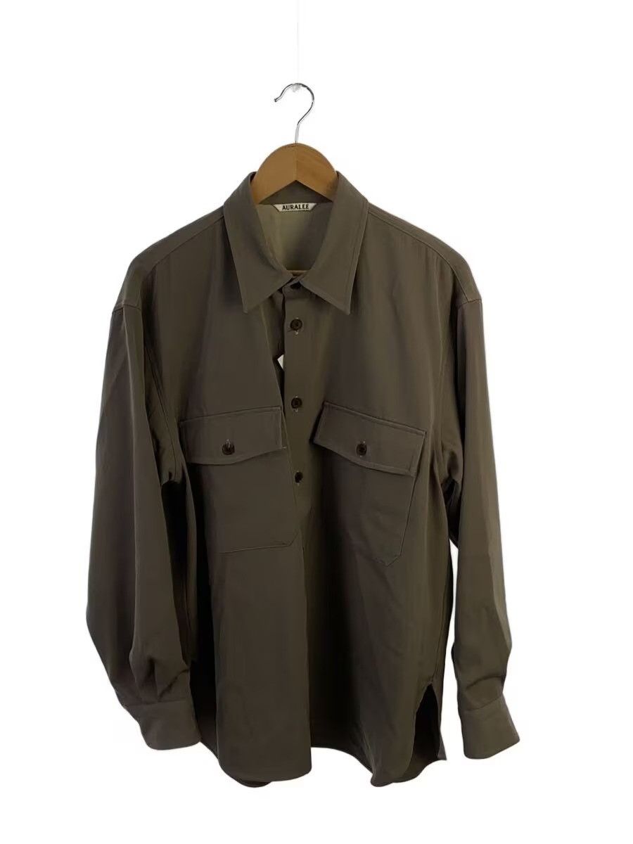 Auralee Cargo Wool Shirt Size US XL / EU 56 / 4 - 1 Thumbnail