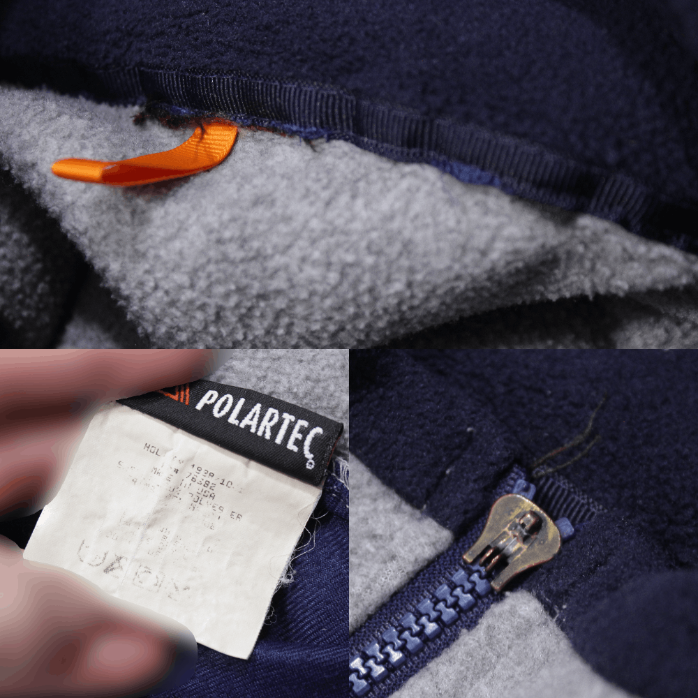 Timberland 90S Logo Fleece Jacket Size US L / EU 52-54 / 3 - 7 Thumbnail