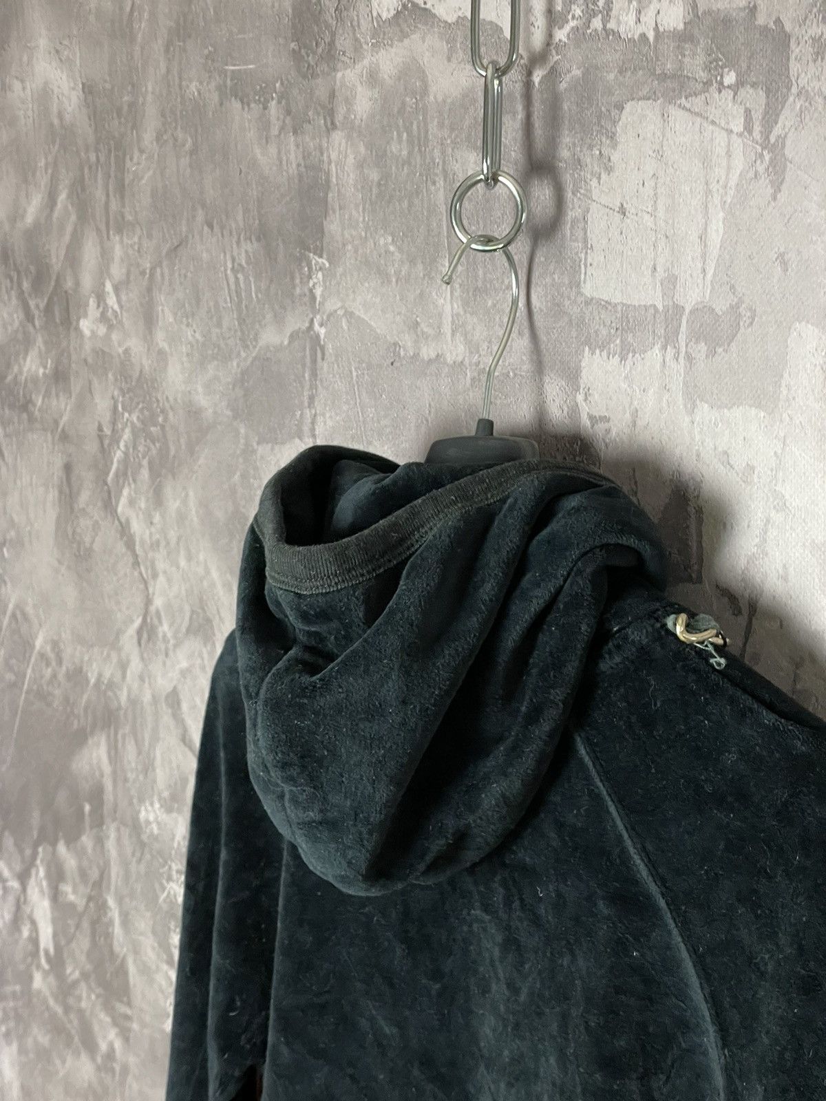 Juicy Couture × Vintage Juicy Couture vintage velvet zip-up hoodie Size M / US 6-8 / IT 42-44 - 7 Thumbnail