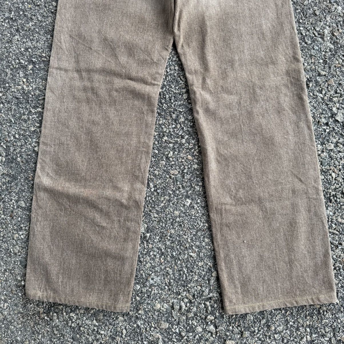 Edwin × Jean × Vintage VINTAGE EDWIN BROWN FADED JEAN DENIM PANTS Size US 30 / EU 46 - 10 Thumbnail