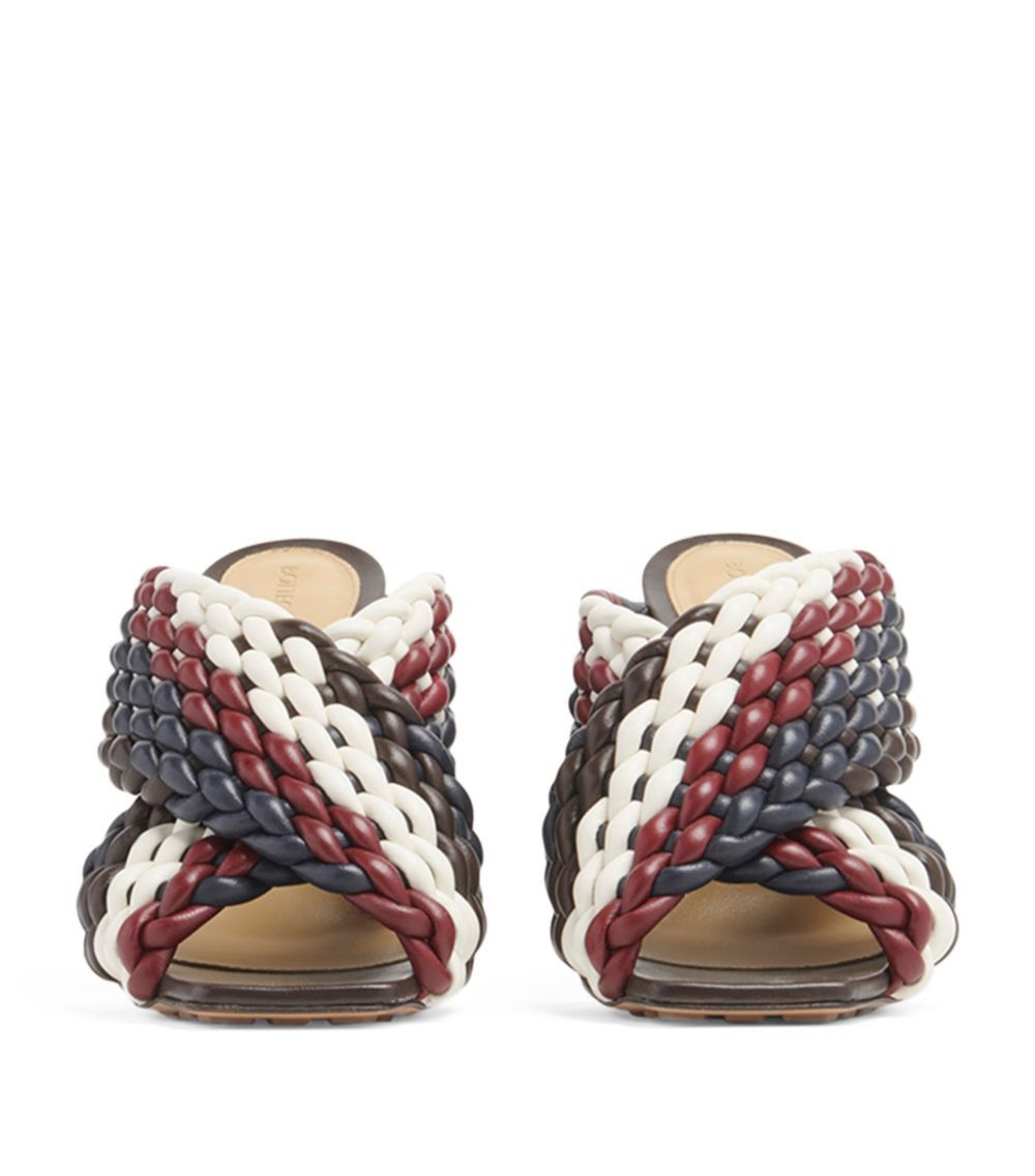 Bottega Veneta o1loc1c0824 Leather Mules & Clogs in Multicolor Size US 10 / IT 40 - 4 Thumbnail