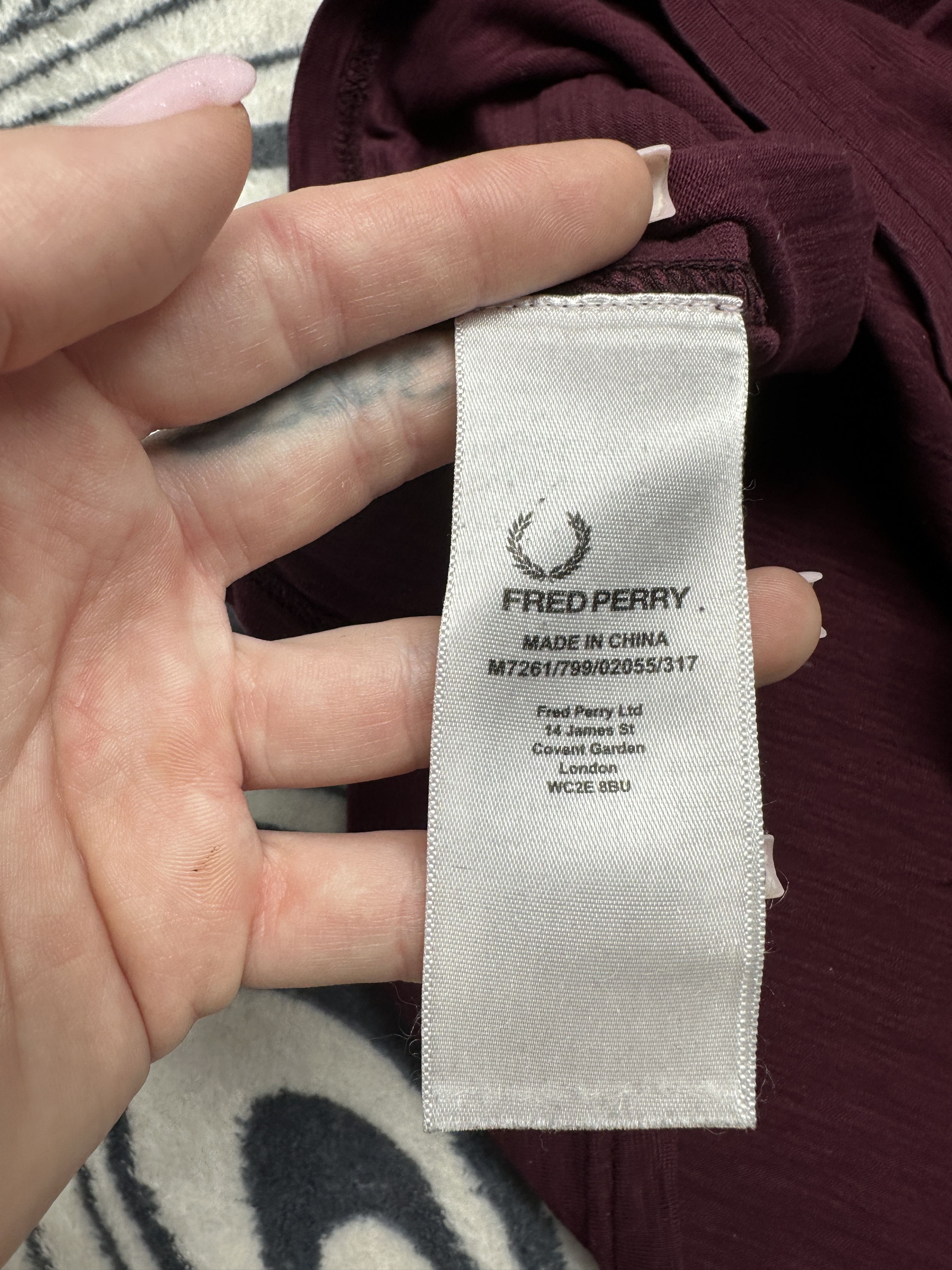 Fred Perry Fred Perry Vintage Mens T-Shirt Tee Size US XL / EU 56 / 4 - 5 Thumbnail