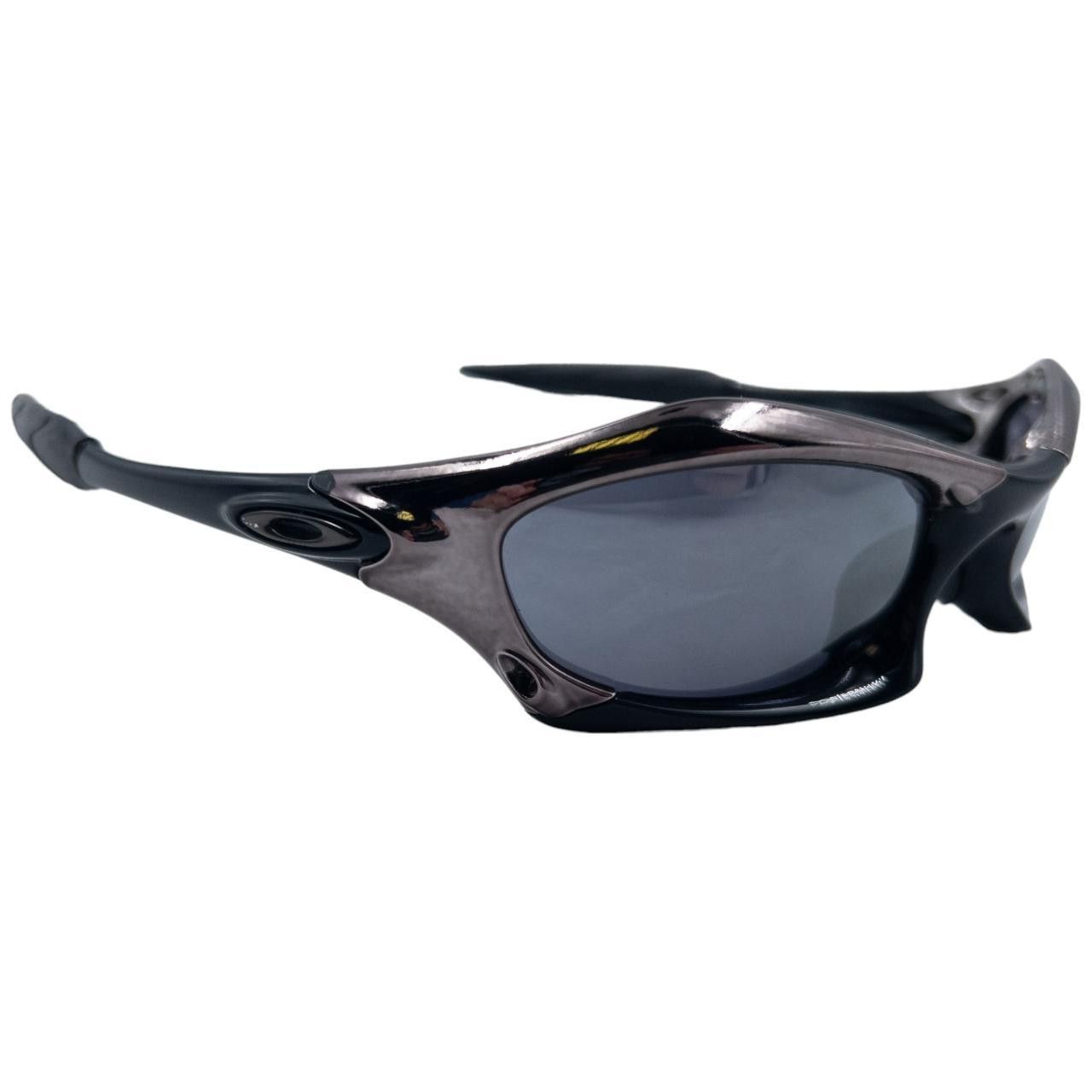 oakley splice オークリー スプライス vintage 廃盤 Vintage 2002 Oakley Splice FMJ Crystal Black Sunglasses New