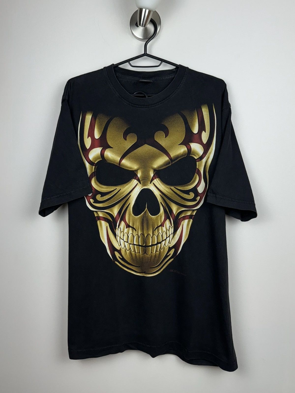 Band Tees Vintage t shirt Skeleton 00s original punk rock item Size US XL / EU 56 / 4 - 1 Thumbnail