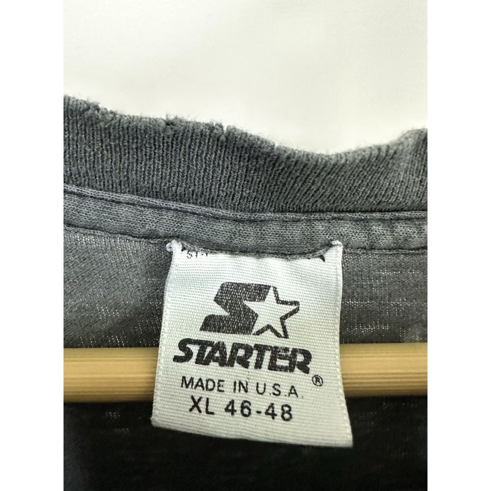 Starter VTG Starter NHL T-Shirt XL Black San Jose Sharks Gradient Sun Faded Worn Thrashed 90s Mens Shirts Bruins? Size US XL / EU 56 / 4 - 5 Thumbnail