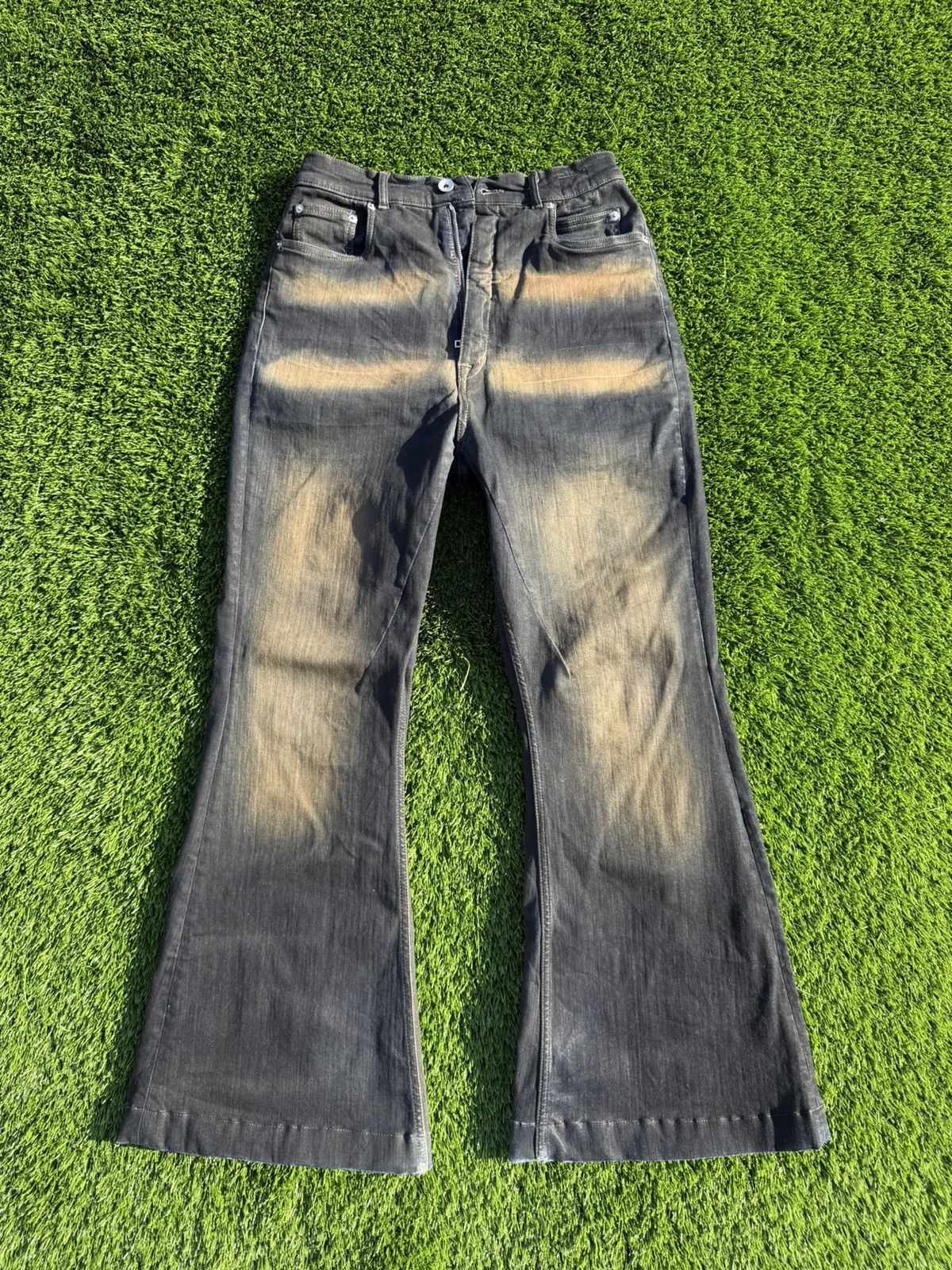 Rick Owens Rick Owens Bolan Bootcut Jeans | Grailed