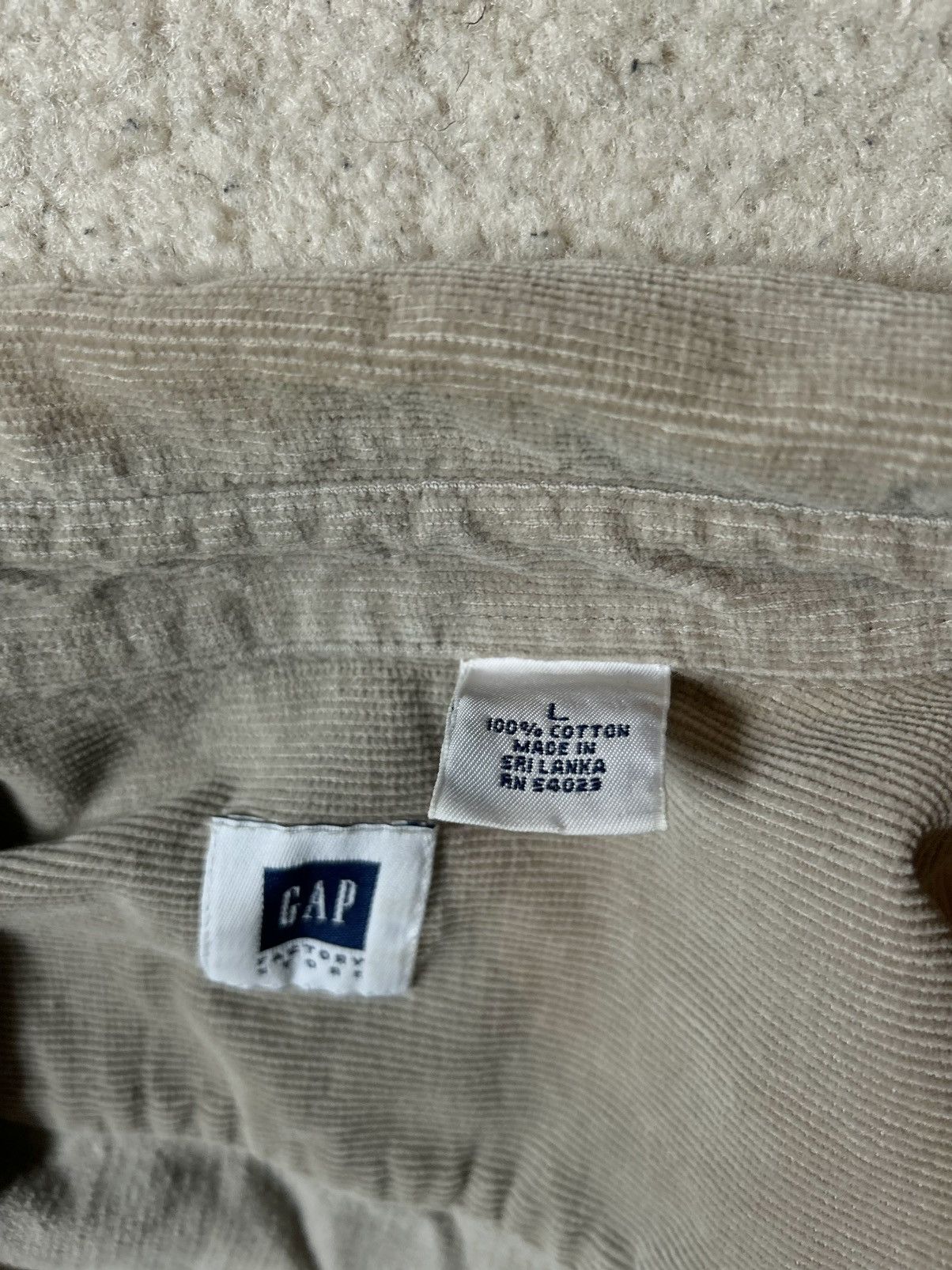 Gap × Vintage Gap corduroy button down vintage Size US L / EU 52-54 / 3 - 3 Thumbnail