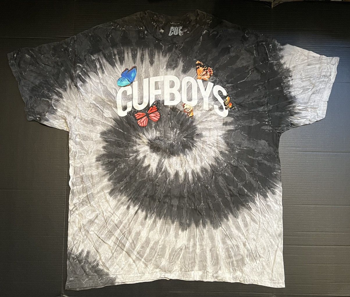 Other Cufboys Butterfly Tie Dye T-Shirt - Black/Grey 2XL Size US XXL / EU 58 / 5 - 1 Preview