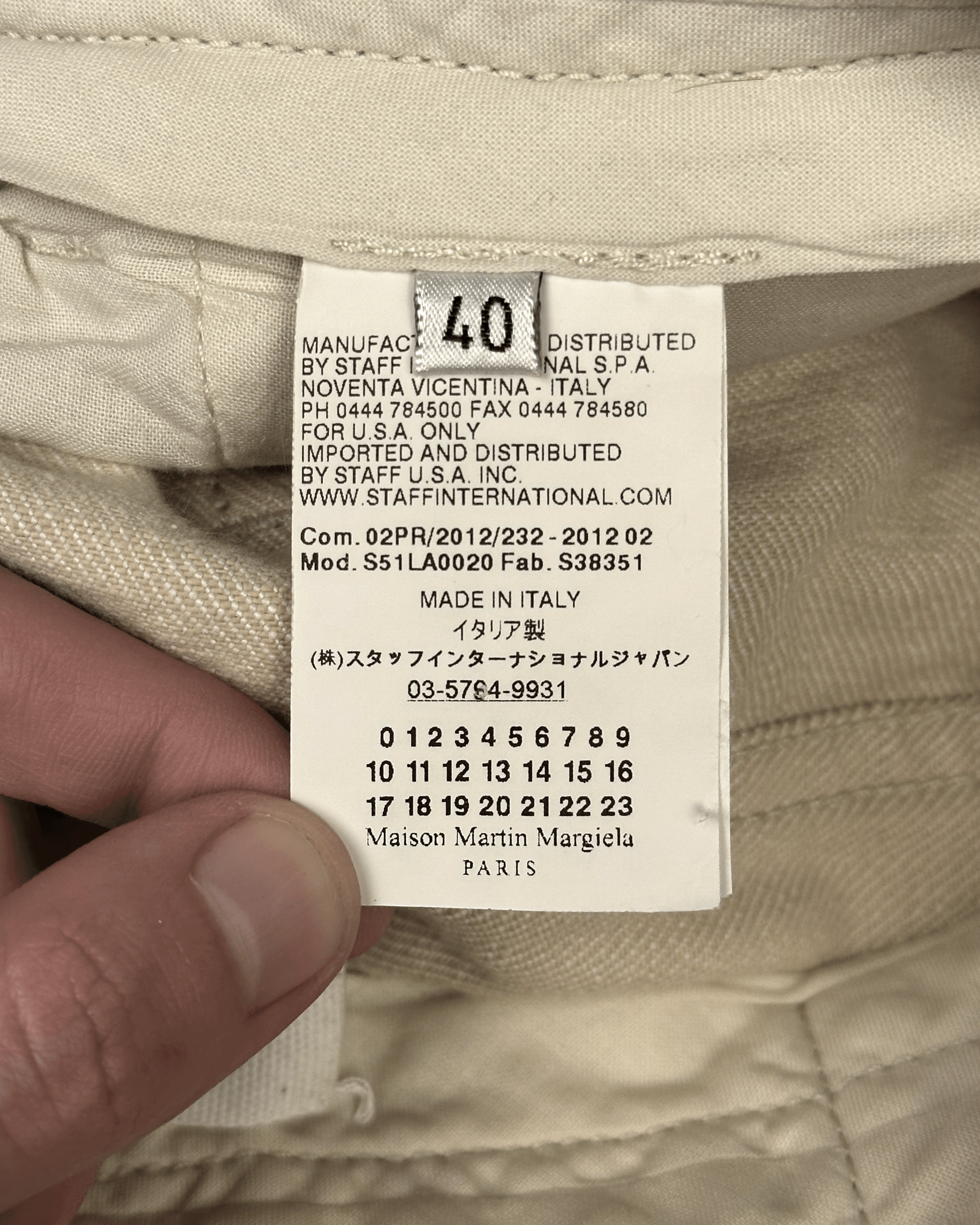 Maison Margiela Maison Margiela Vintage Cream Jeans Size US 30 / EU 46 - 10 Thumbnail