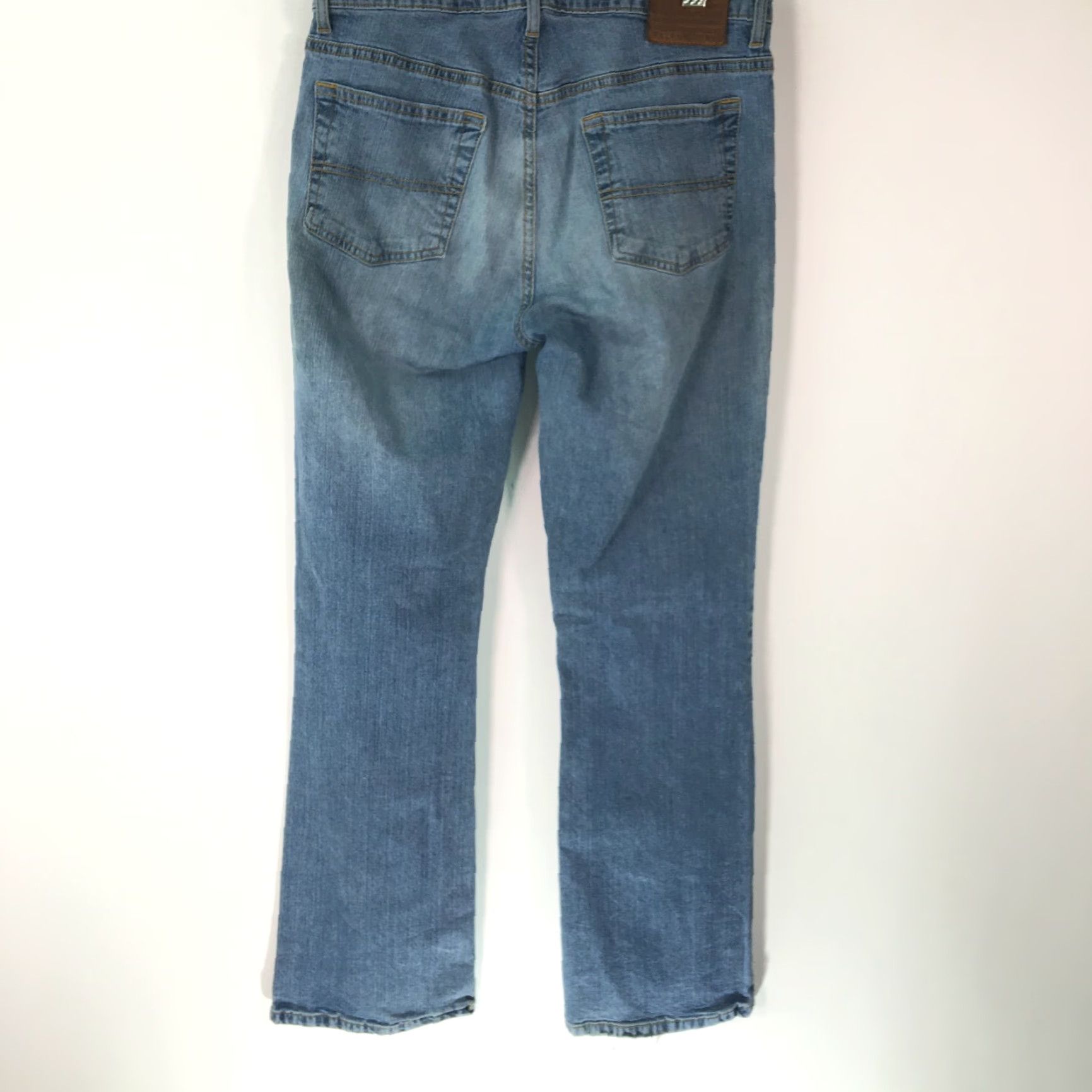 Ralph Lauren Ralph Lauren Jeans Womens Casual Flat Front Straight Blue Denim Size 8 - 31 Inseam 5-Pocket Belt Loops Regular Rise Mid Size 30" / US 8 / IT 44 - 2 Thumbnail