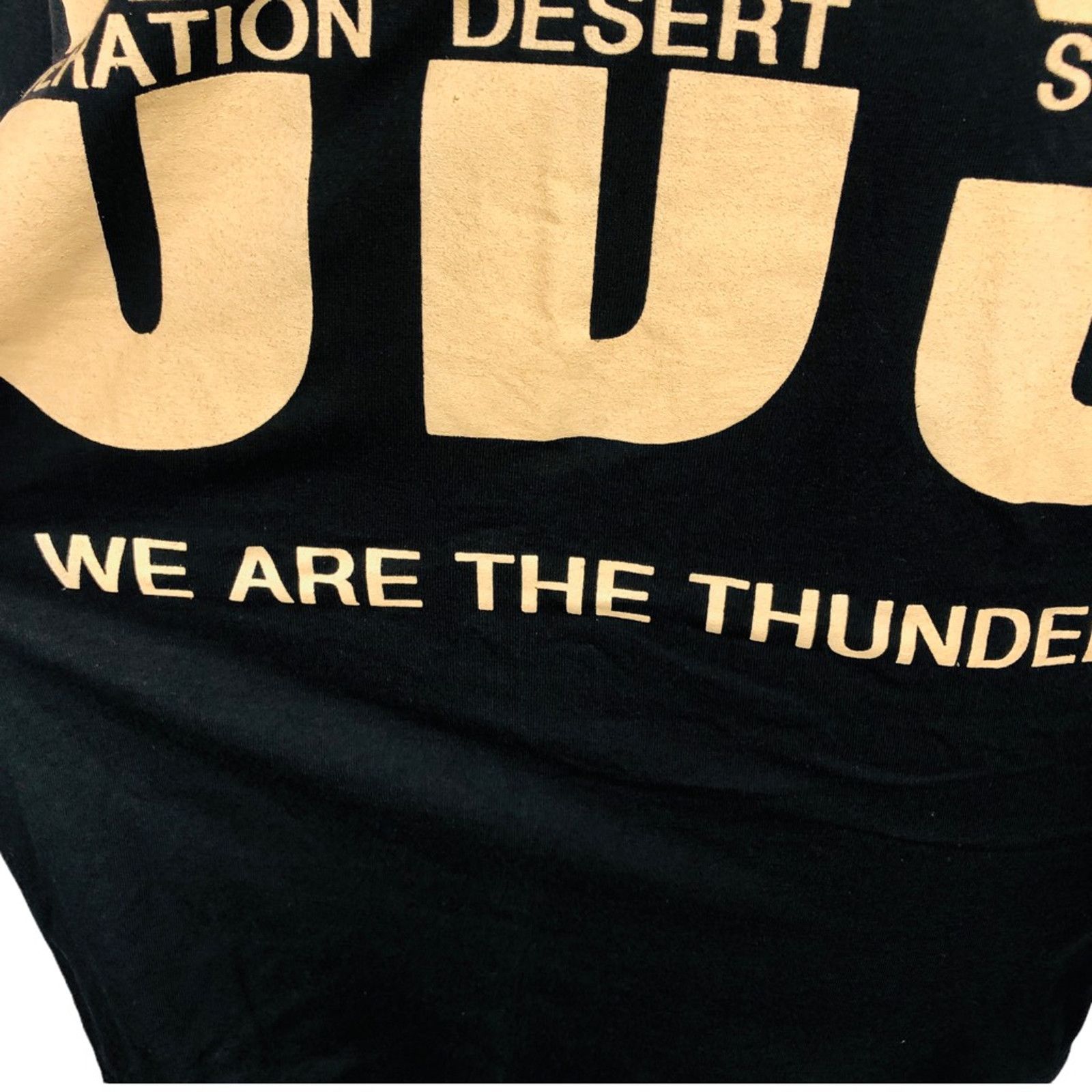 The Unbranded Brand Vintage ODS Operation Desert Storm T-Shirt Black USA XL Tee Size US XL / EU 56 / 4 - 6 Thumbnail