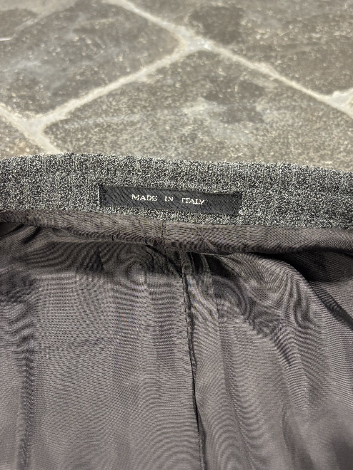 Emporio Armani 1996 Emporio Armani Jacket 90s Vintage Armani Textured Wool Size 50R - 9 Thumbnail