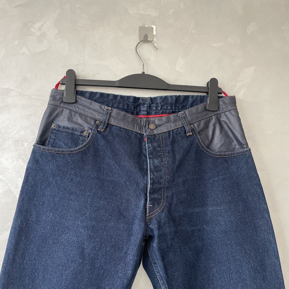 Prada Prada Linea Rossa 00’s Red Tab Jeans Size US 34 / EU 50 - 14 Thumbnail