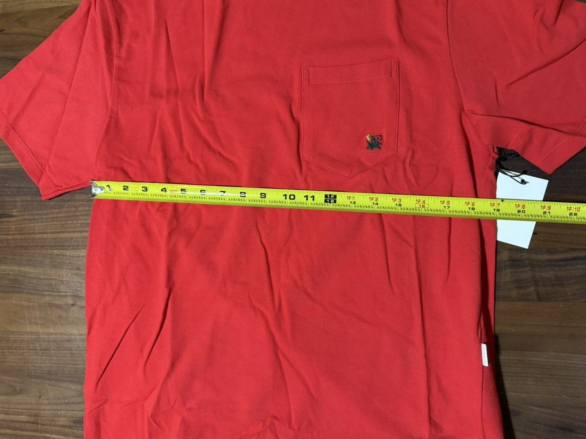 Aime Leon Dore Aime Leon Dore ALD Crest Pocket Tee in True Red Size Medium Size US M / EU 48-50 / 2 - 6 Thumbnail