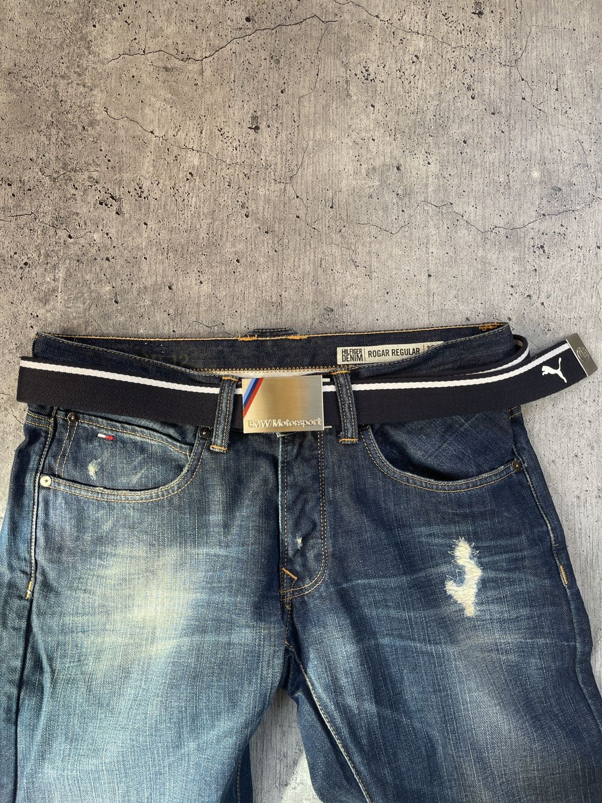 BMW × Vintage Vintage BMW Drip Belt Racing Y2K Size ONE SIZE - 2 Thumbnail