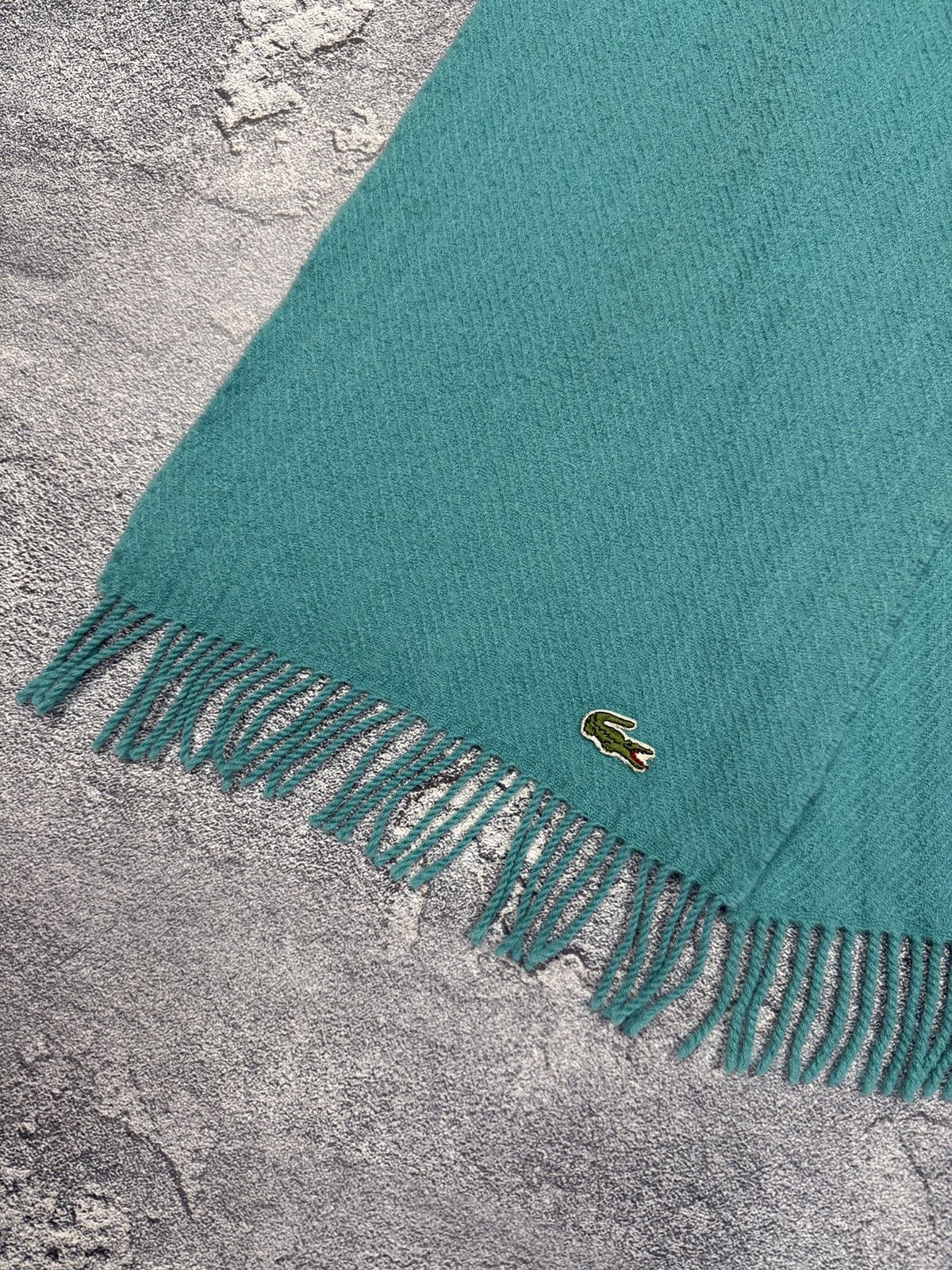 Lacoste Lacoste Wool Scarf/Muffler/ Size ONE SIZE - 2 Thumbnail