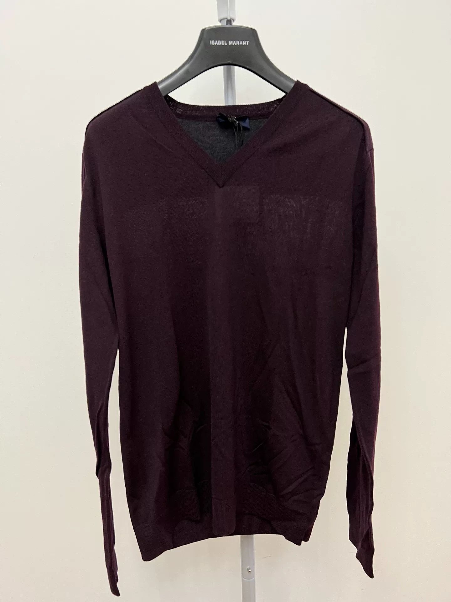Lanvin Lanvin Pure Wool V-Neck Pullover XS Size US XS / EU 42 / 0 - 1 Thumbnail
