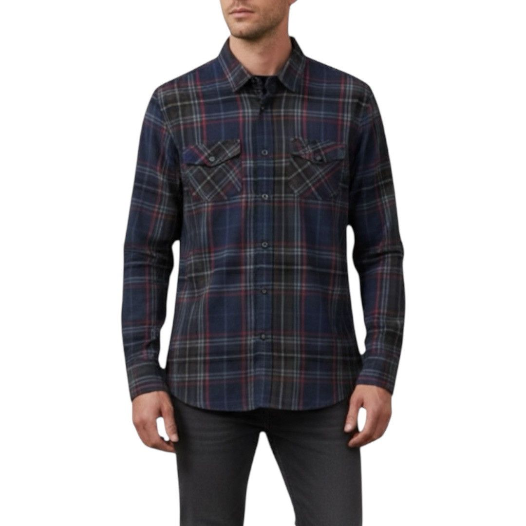 Element Element Eddie Heavyweight Plaid Flannel Shirt Men’s M Size US M / EU 48-50 / 2 - 1 Thumbnail