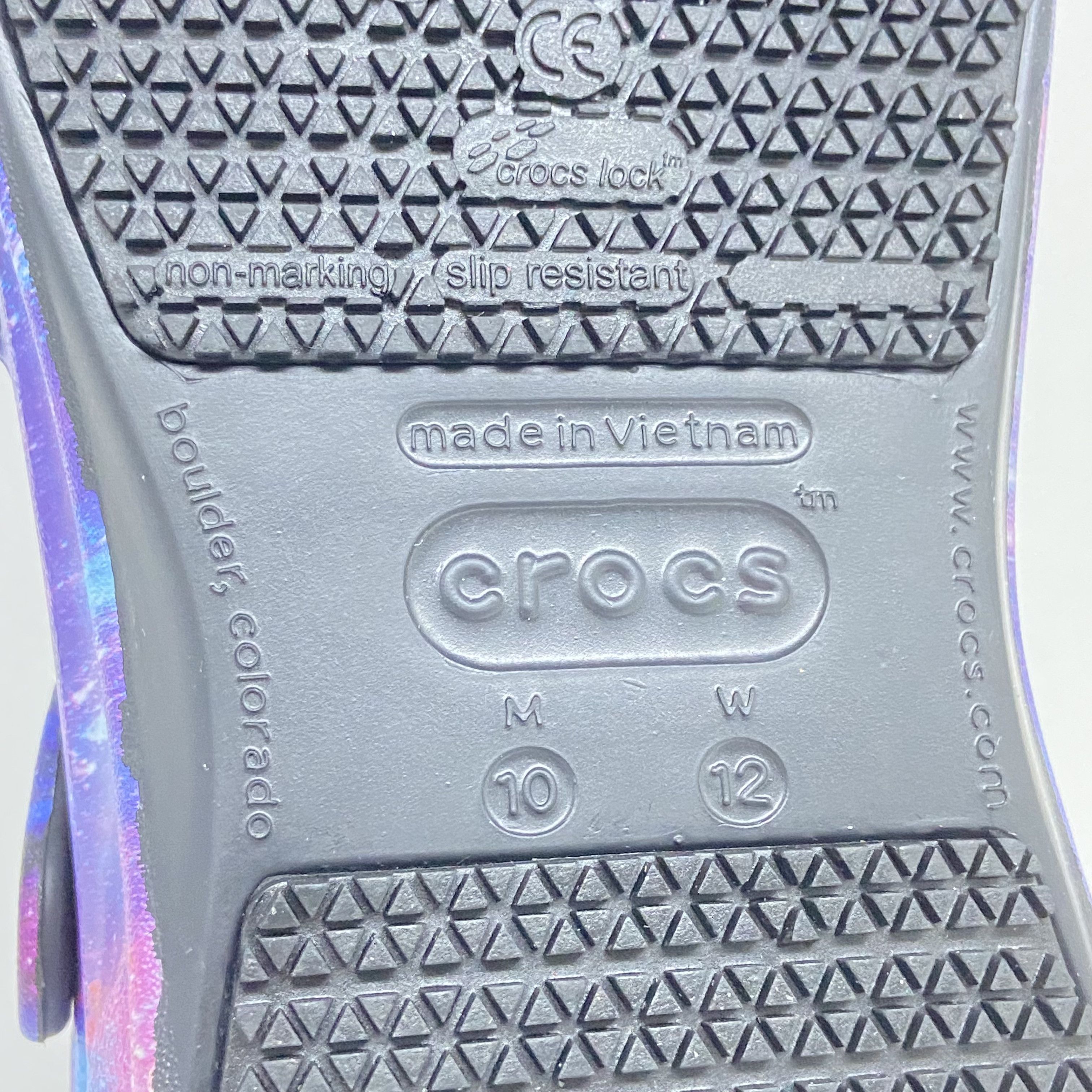 Crocs Crocs Galaxy Adult Bistro Clogs NoSlip Work Shoes - M10 W12 Size US 10 / EU 43 - 6 Thumbnail