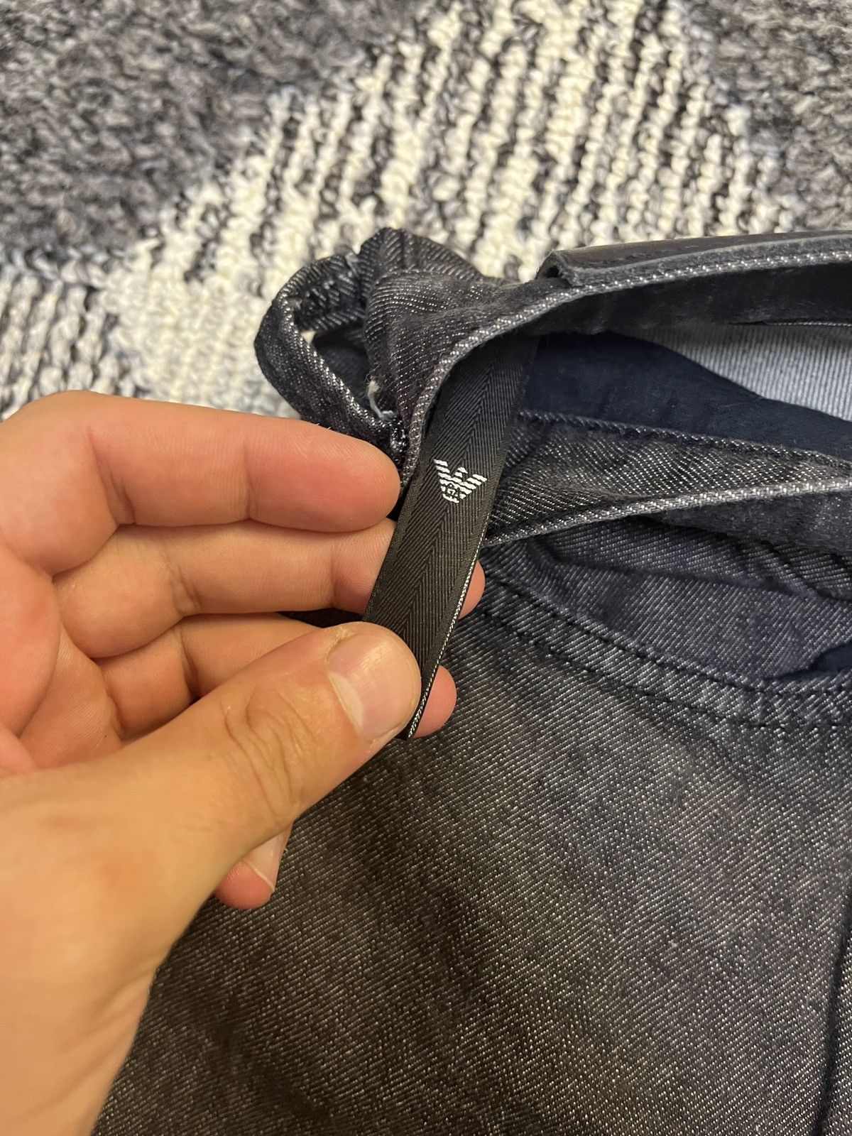 Emporio Armani × Vintage EMPORIO ARMANI VINTAGE PANTS Size US 36 / EU 52 - 3 Thumbnail