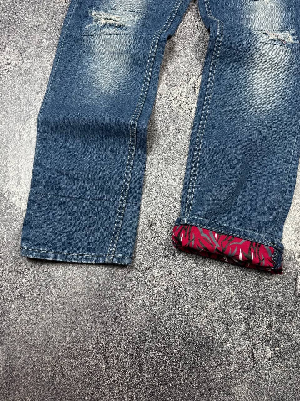CLOT × Levi's Rare Levi's X Fragment Distressed Archieve Denim Y2K Size US 34 / EU 50 - 13 Thumbnail