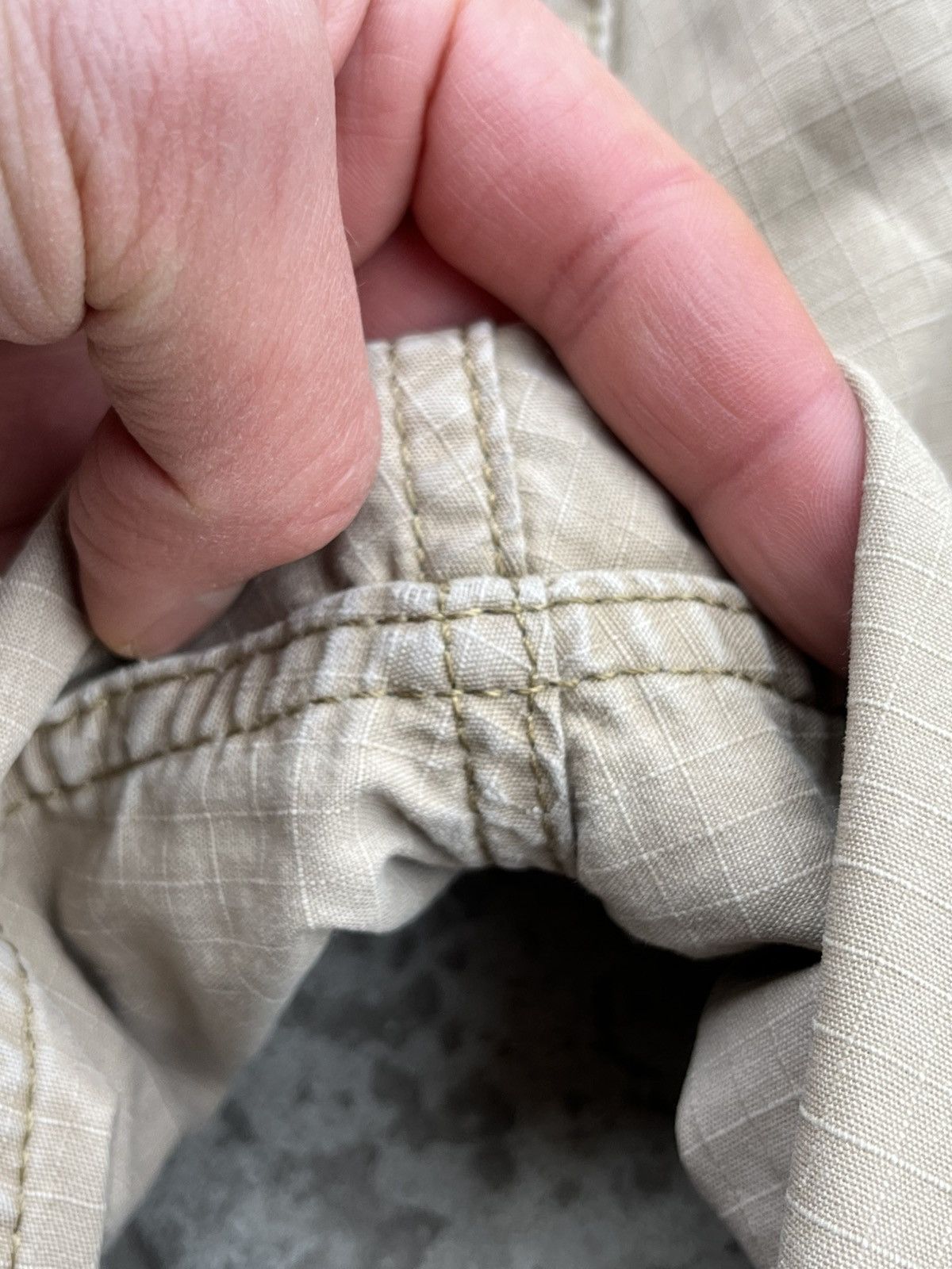 Carhartt × Carhartt Wip 90s Carhartt Double Knee Cargo Faded Distressed Pants Y2K Size US 36 / EU 52 - 14 Thumbnail