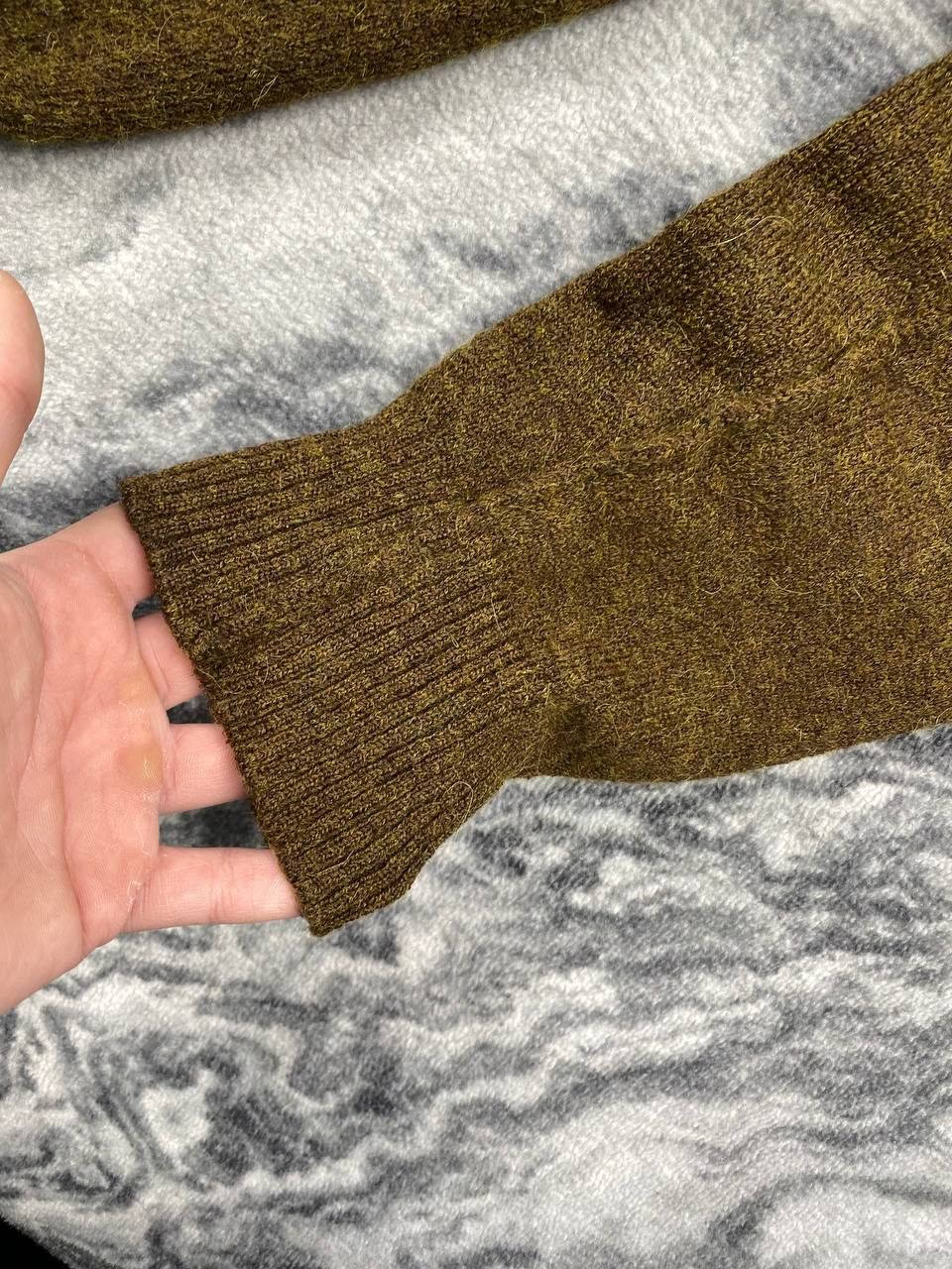 Stone Island Stone Island Knit Wool Sweater Men Size M Green Size US M / EU 48-50 / 2 - 2 Thumbnail