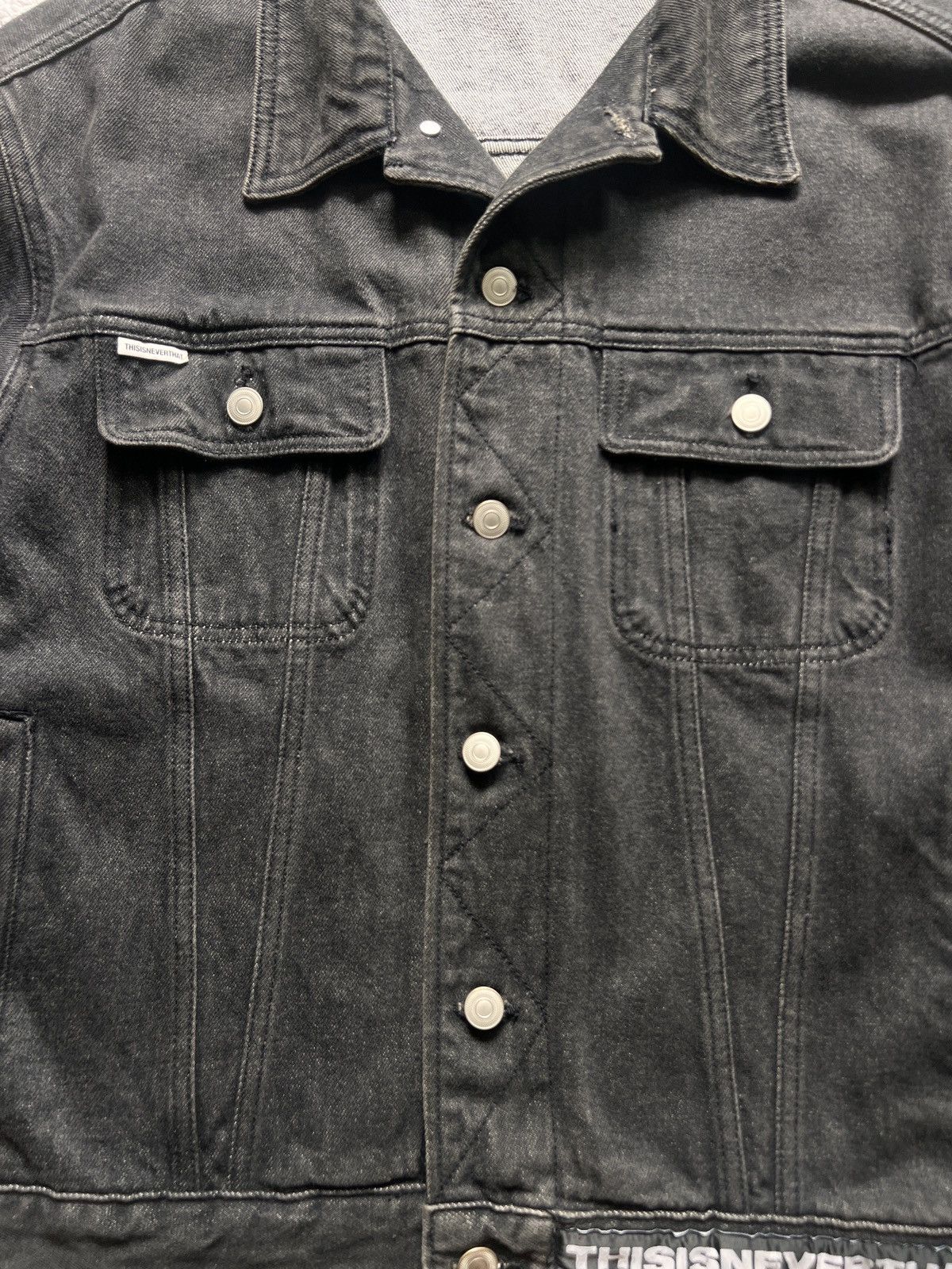 thisisneverthat Thisisneverthat Visual Archive Denim Jacket Size US M / EU 48-50 / 2 - 9 Thumbnail