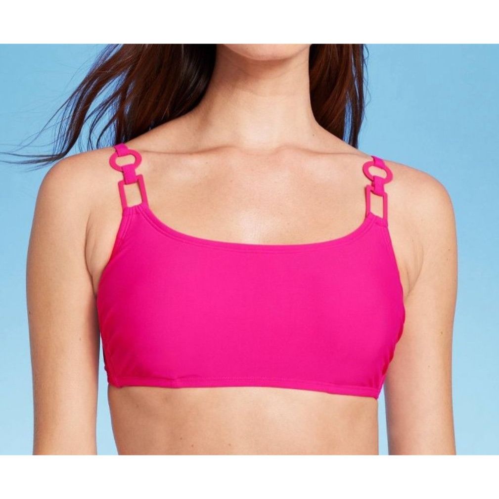 Other Shade & Shore - Women's Ring Detail Hidden Underwire Bikini Size ONE SIZE - 1 Thumbnail