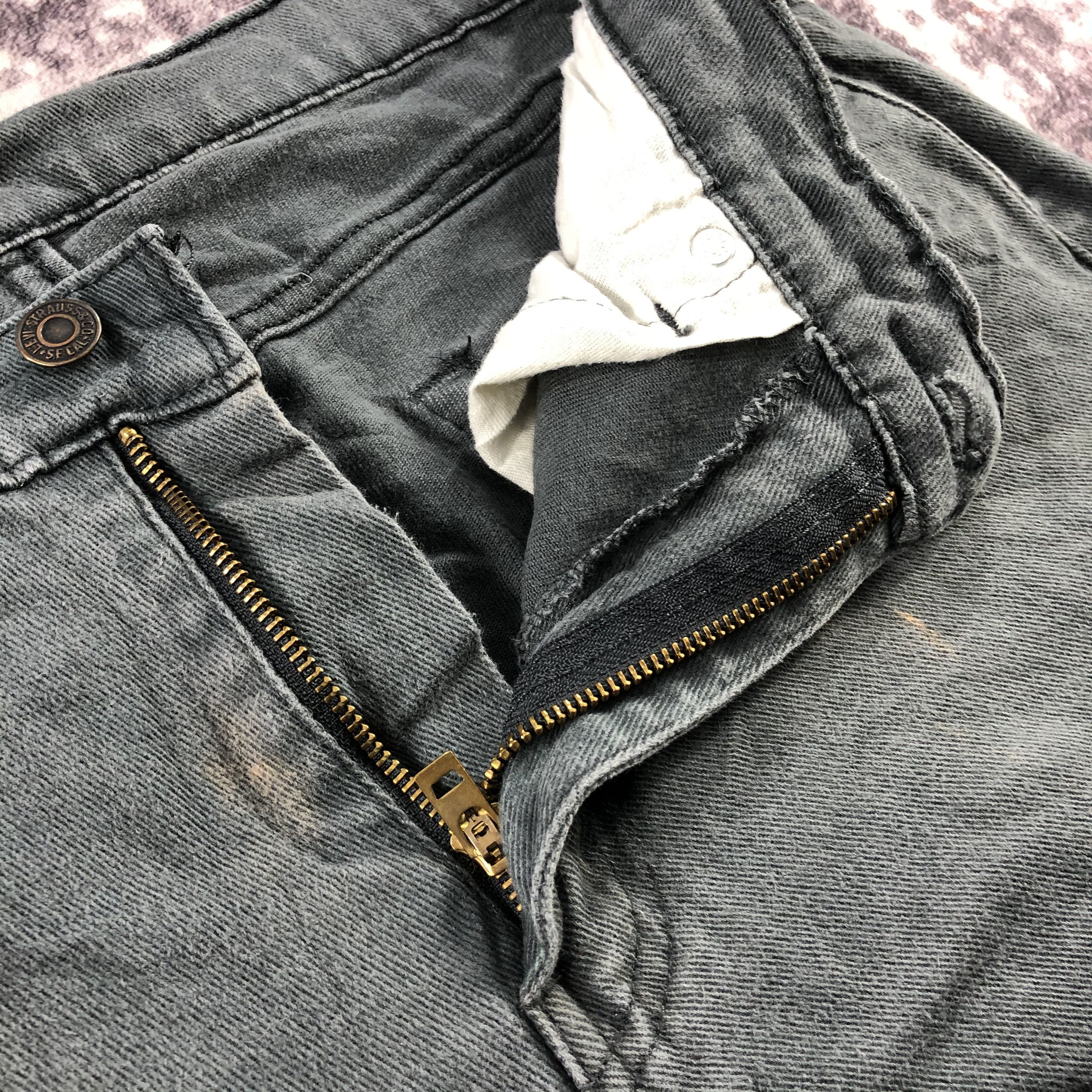 Levi's × Vintage Vintage Faded Black Levis 511 Jeans-JM3180 Size US 34 / EU 50 - 10 Thumbnail