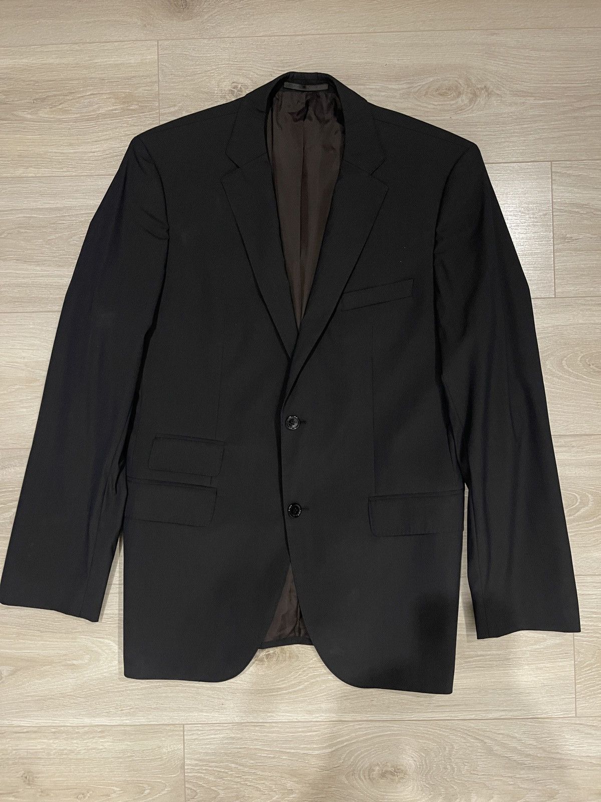 Hugo Boss Hugo boss blazer wool classic jacket dark brown 40R Size 40R - 11 Thumbnail