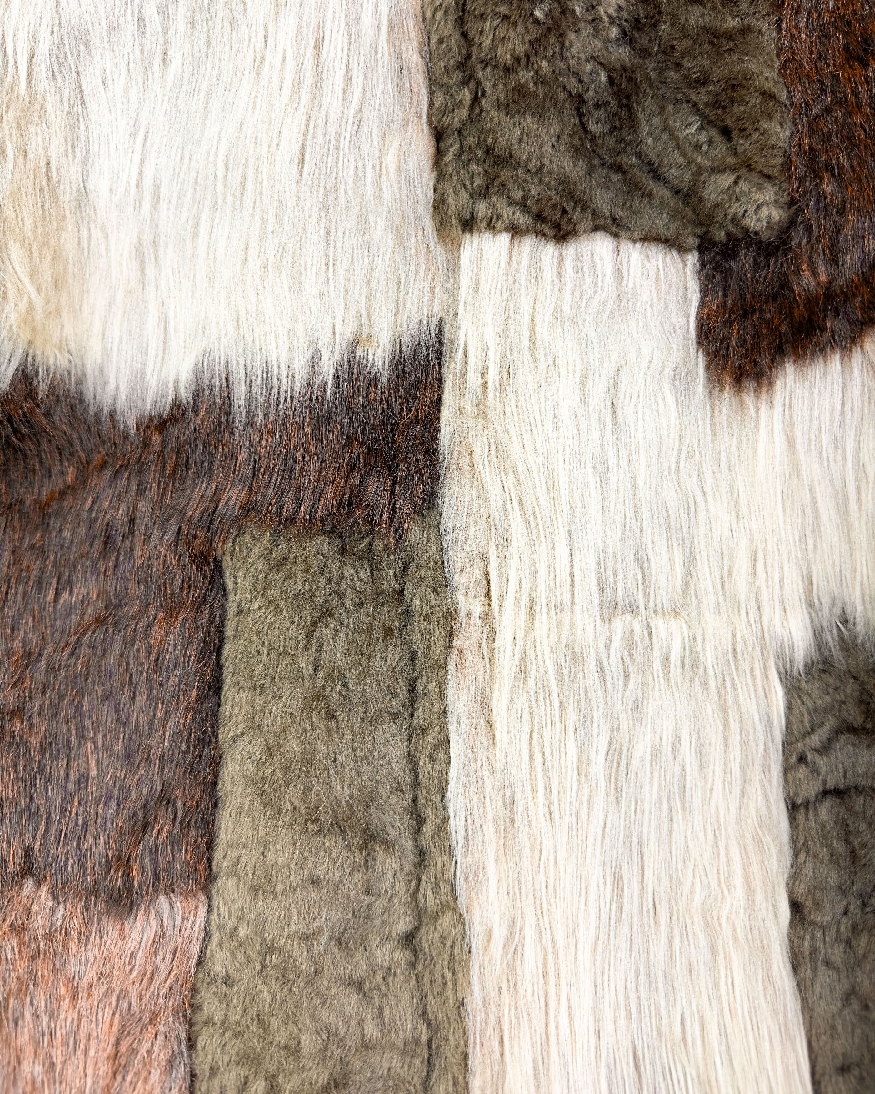 Issey Miyake 2000s Sunao Kuwahara Faux Fur Jacket Size M / US 6-8 / IT 42-44 - 2 Thumbnail