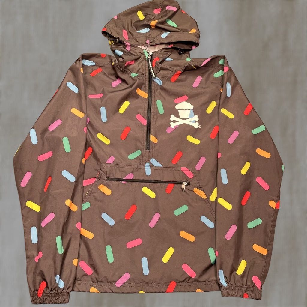 Johnny Cupcakes Johnny Cupcakes Jacket Mens XS Multicolor Sprinkle Hooded Anorak Pullover Size US XS / EU 42 / 0 - 1 Thumbnail