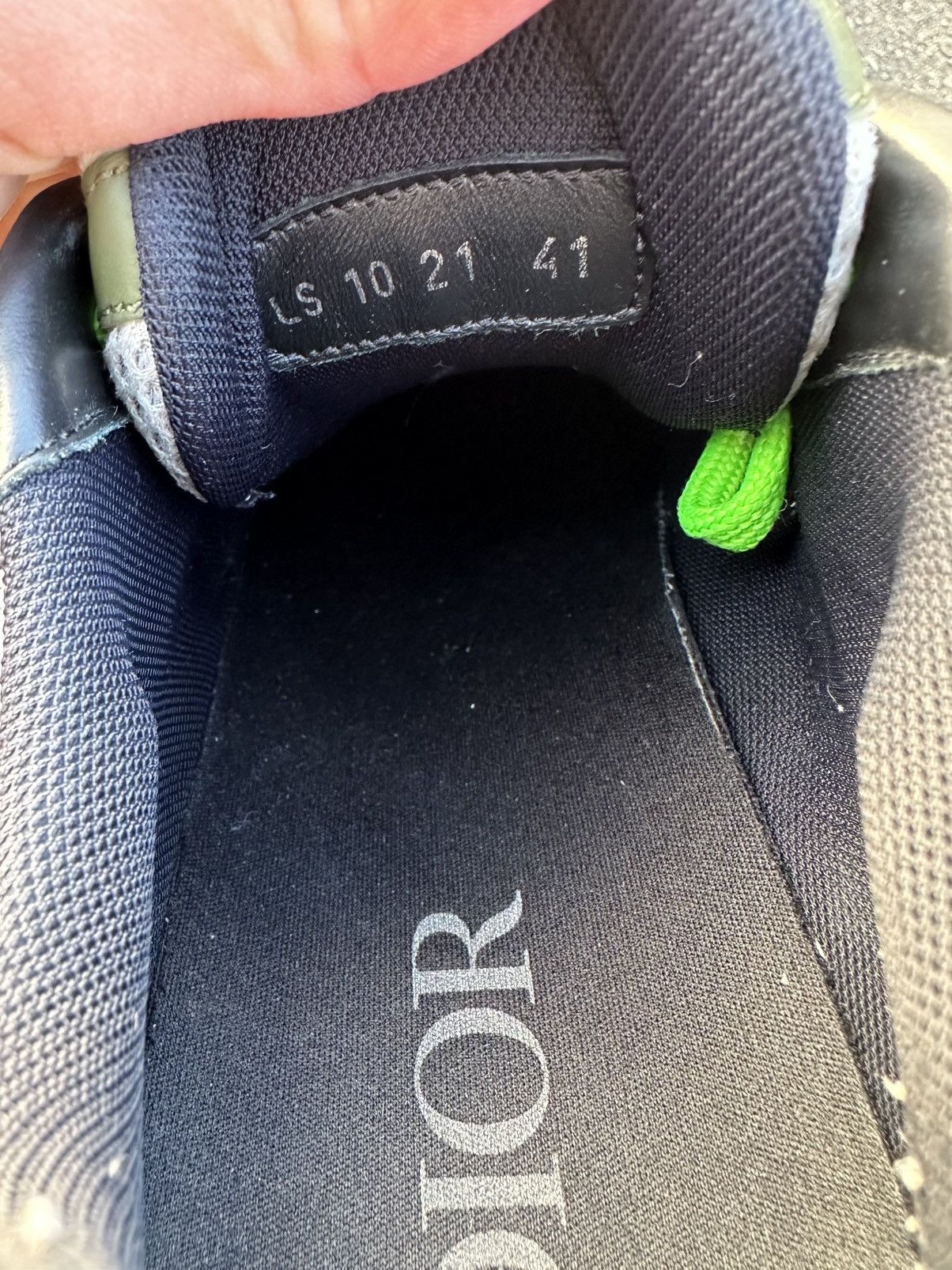 Dior Dior B22 Olive/Green Size US 8 / EU 41 - 12 Thumbnail