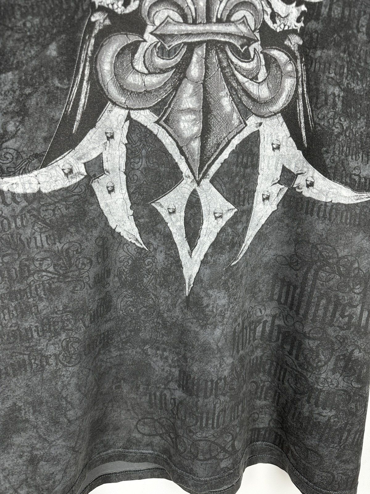 Affliction Affliction Cross All Over Print T Shirt Tee Size US L / EU 52-54 / 3 - 8 Thumbnail