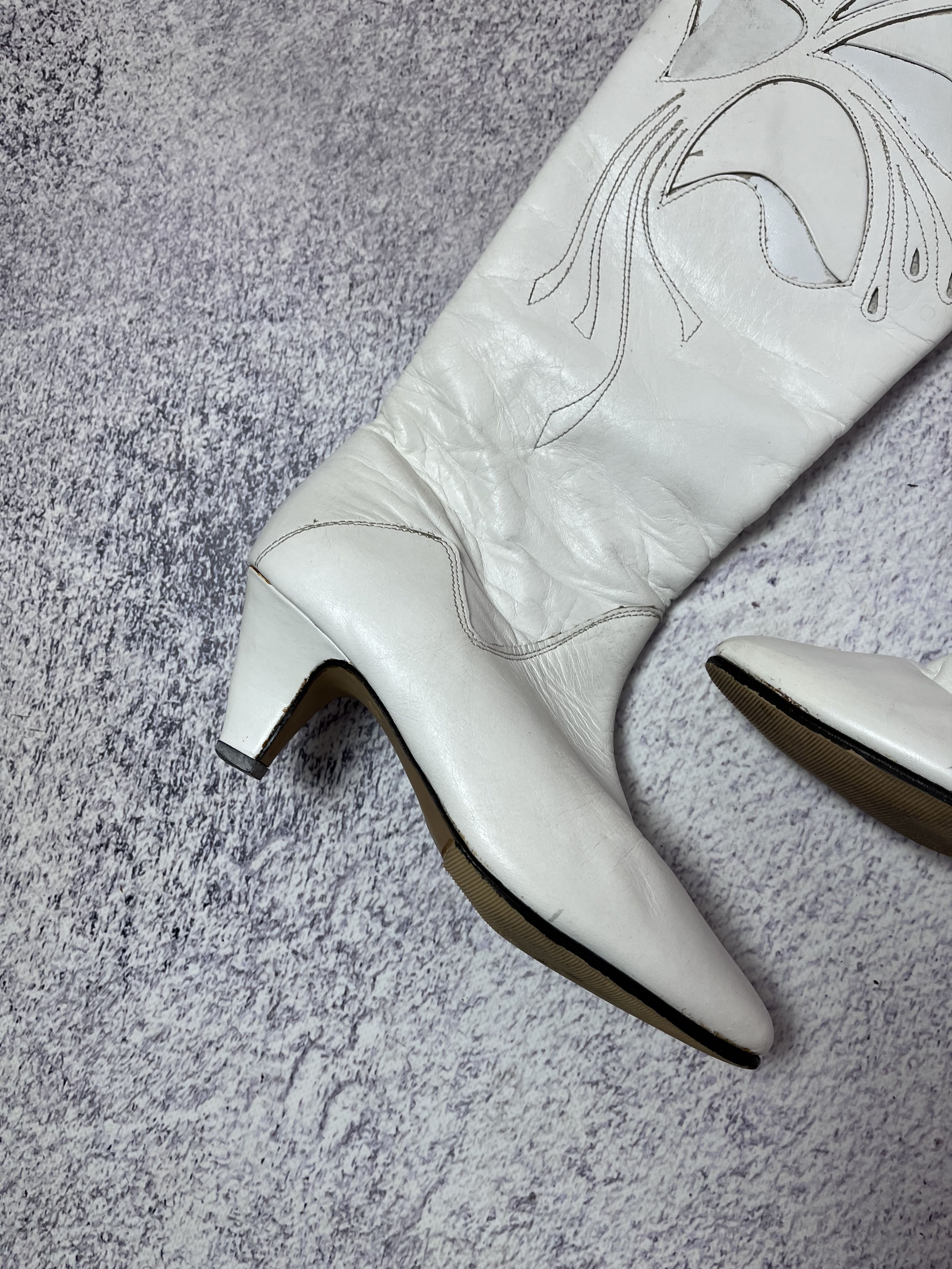 Vintage Vintage women cowboys boots size 3.5 Y2K made in USA Size US 4 / IT 34 - 4 Thumbnail