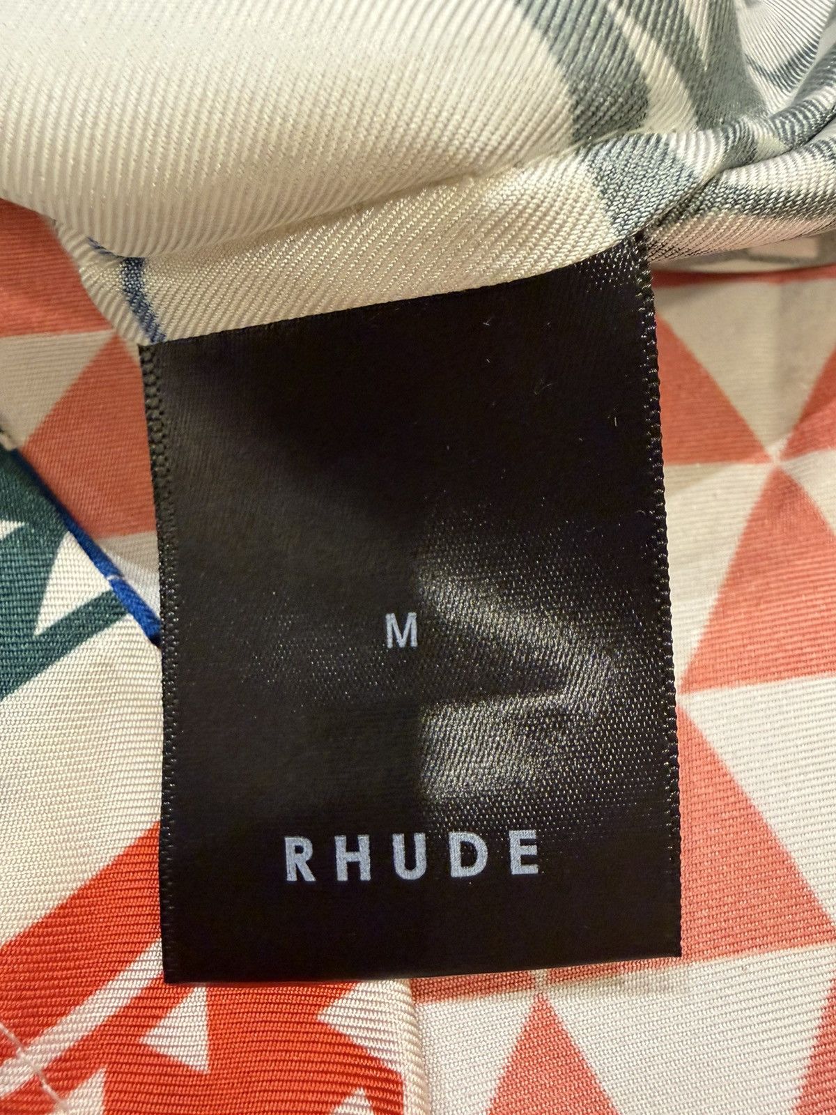 Rhude Rhude Silk Button Up Tee - Multi Size US M / EU 48-50 / 2 - 4 Thumbnail