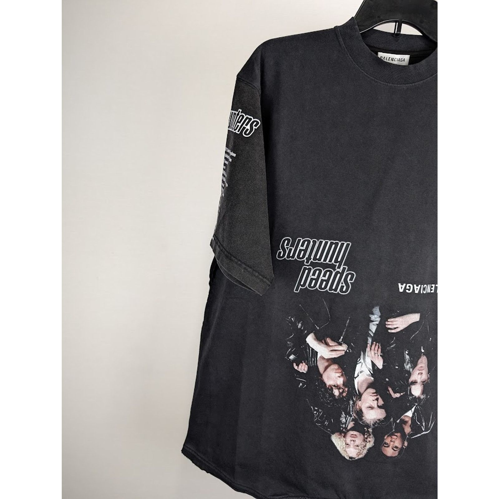 Balenciaga o1rshd1 Speed Hunter Short Sleeve T-Shirt in Black Size US S / EU 44-46 / 1 - 6 Thumbnail