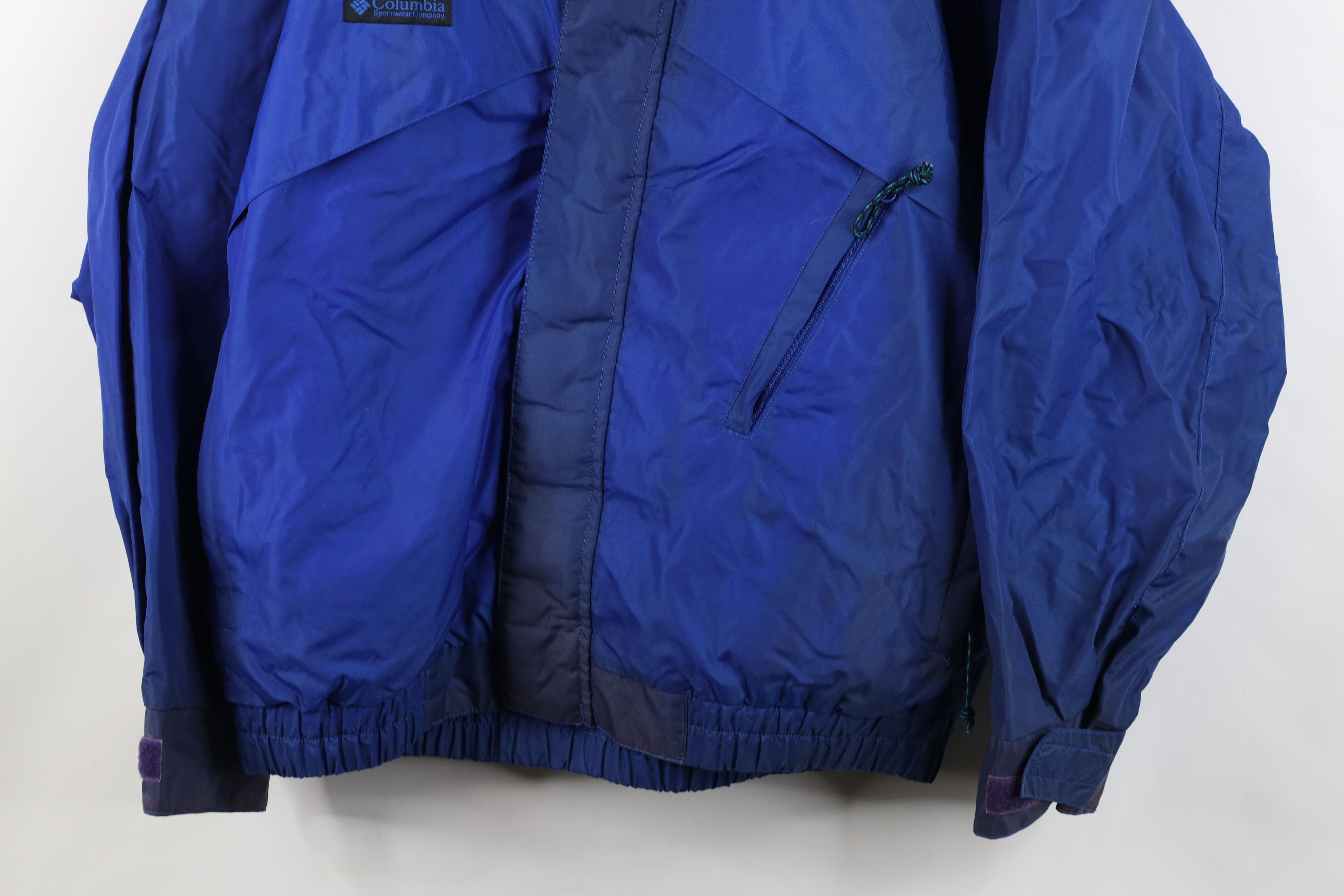 Columbia Vintage 90s Columbia Sun Faded Windbreaker Bomber Jacket Size US M / EU 48-50 / 2 - 3 Thumbnail