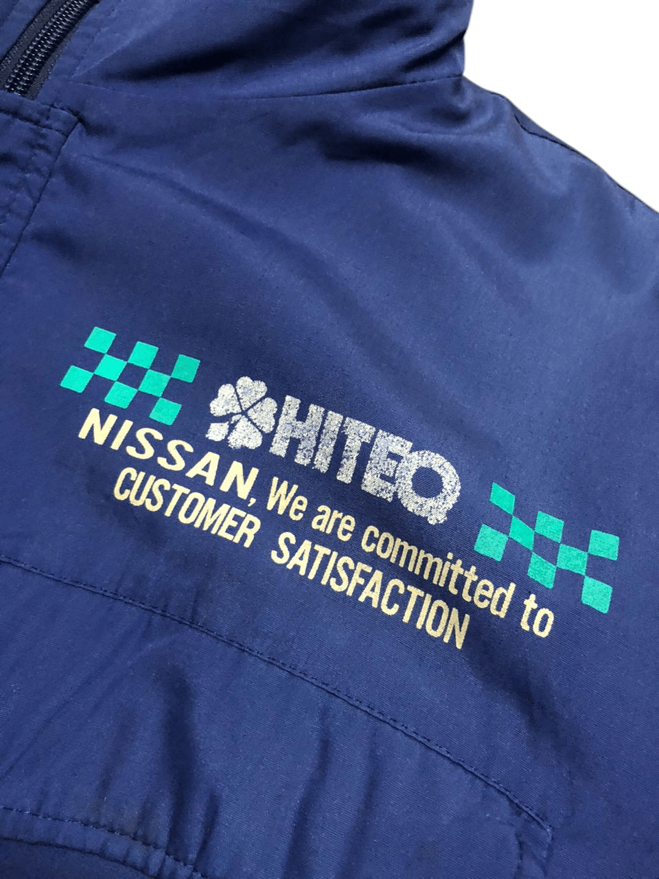 Nissan Vintage Nissan Hiteq Bomber Jacket Dirty Size US L / EU 52-54 / 3 - 16 Thumbnail