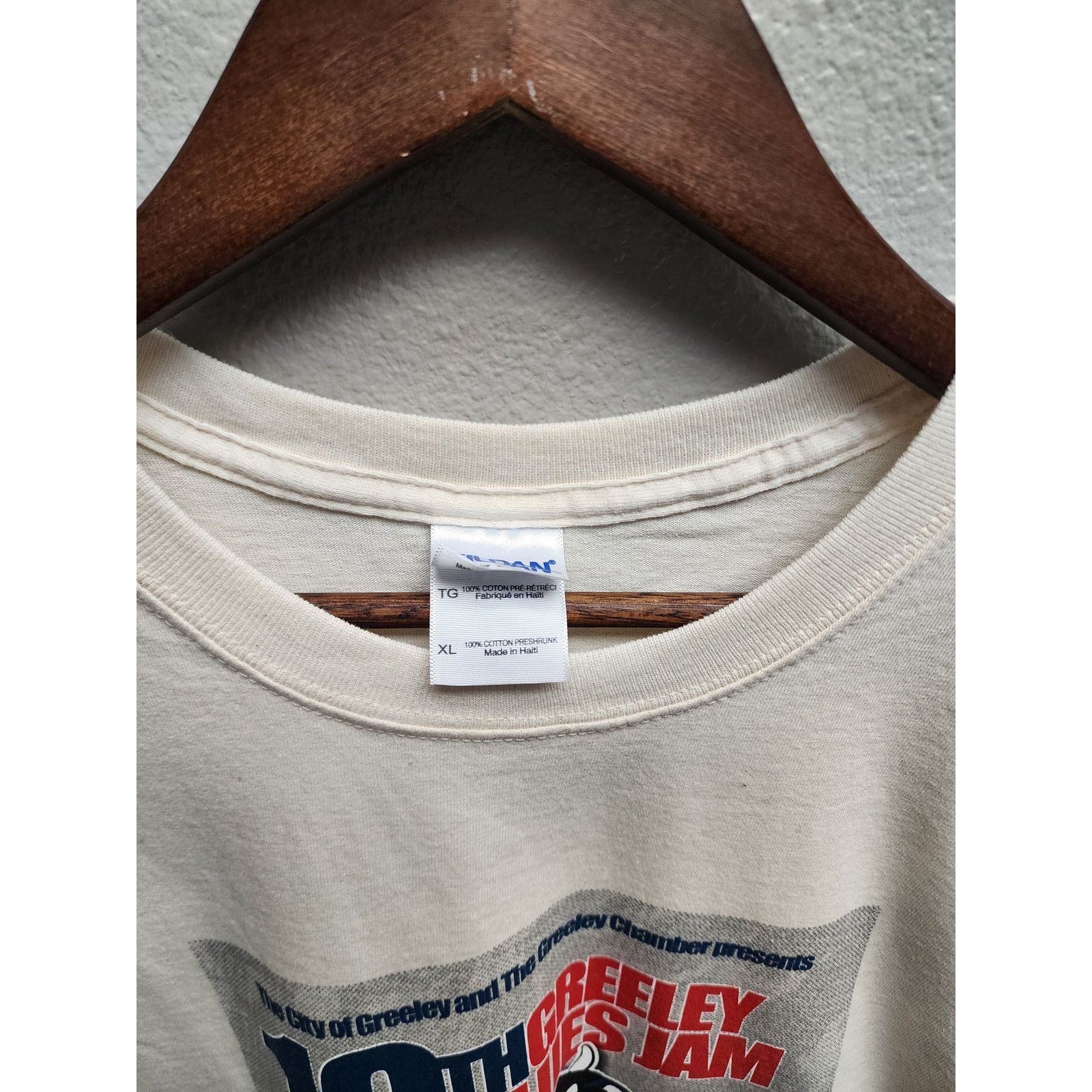 Gildan Greeley Blues Jam Shirt 10th Anniversary XL Concert Tee Size US XL / EU 56 / 4 - 3 Thumbnail