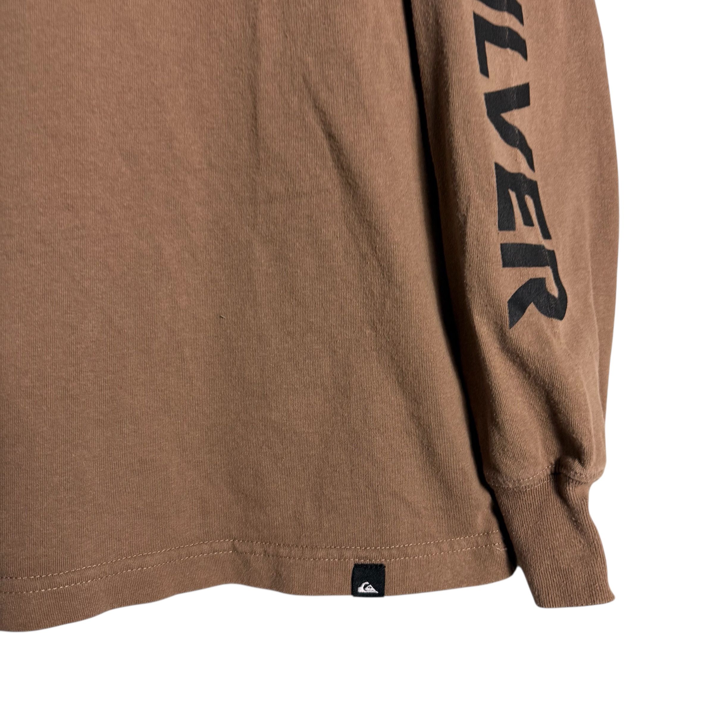 Quiksilver 🔥RARE🔥Vintage Quiksilver Skateboard L/Sleeve T-shirt Size US M / EU 48-50 / 2 - 4 Thumbnail