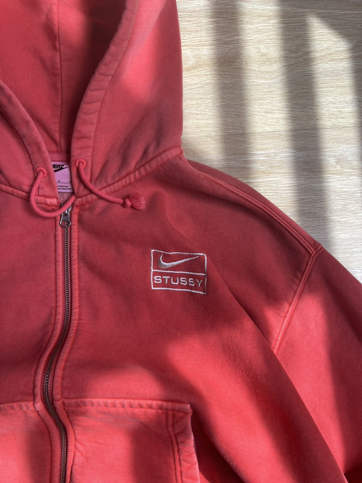 Nike × Stussy STUSSY X NIKE PIGMENT DYED ZIPUP HOODIE Size US M / EU 48-50 / 2 - 11 Thumbnail