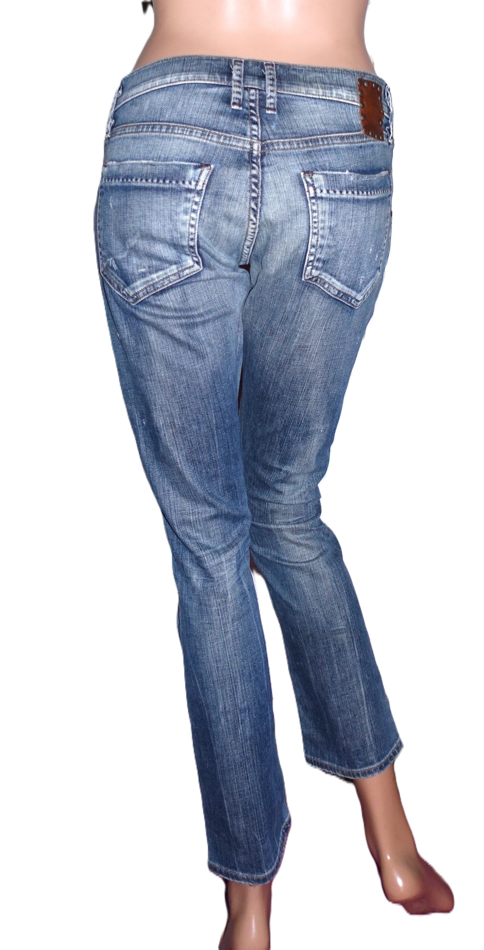 GOLDSIGN Goldsign Women's Denim Jeans W24 Size 24" / US 00 / IT 34 - 5 Thumbnail