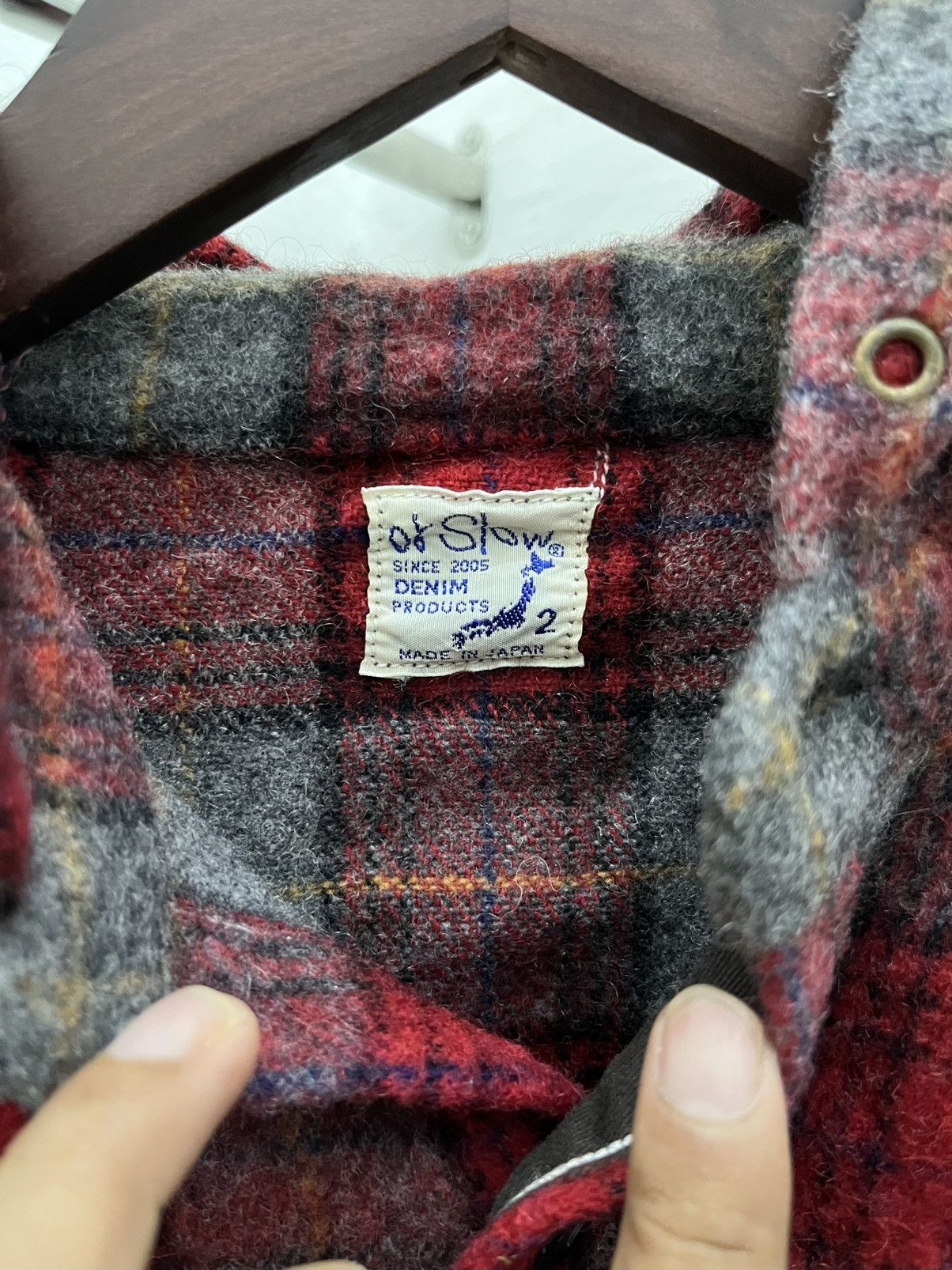Orslow Orslow Wool Hooded Flannel Size US M / EU 48-50 / 2 - 6 Thumbnail