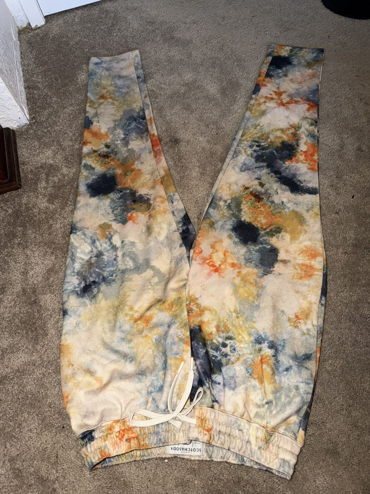 Scotch & Soda Scotch & Soda Abstract Print Joggers Size S Size US 30 / EU 46 - 3 Thumbnail
